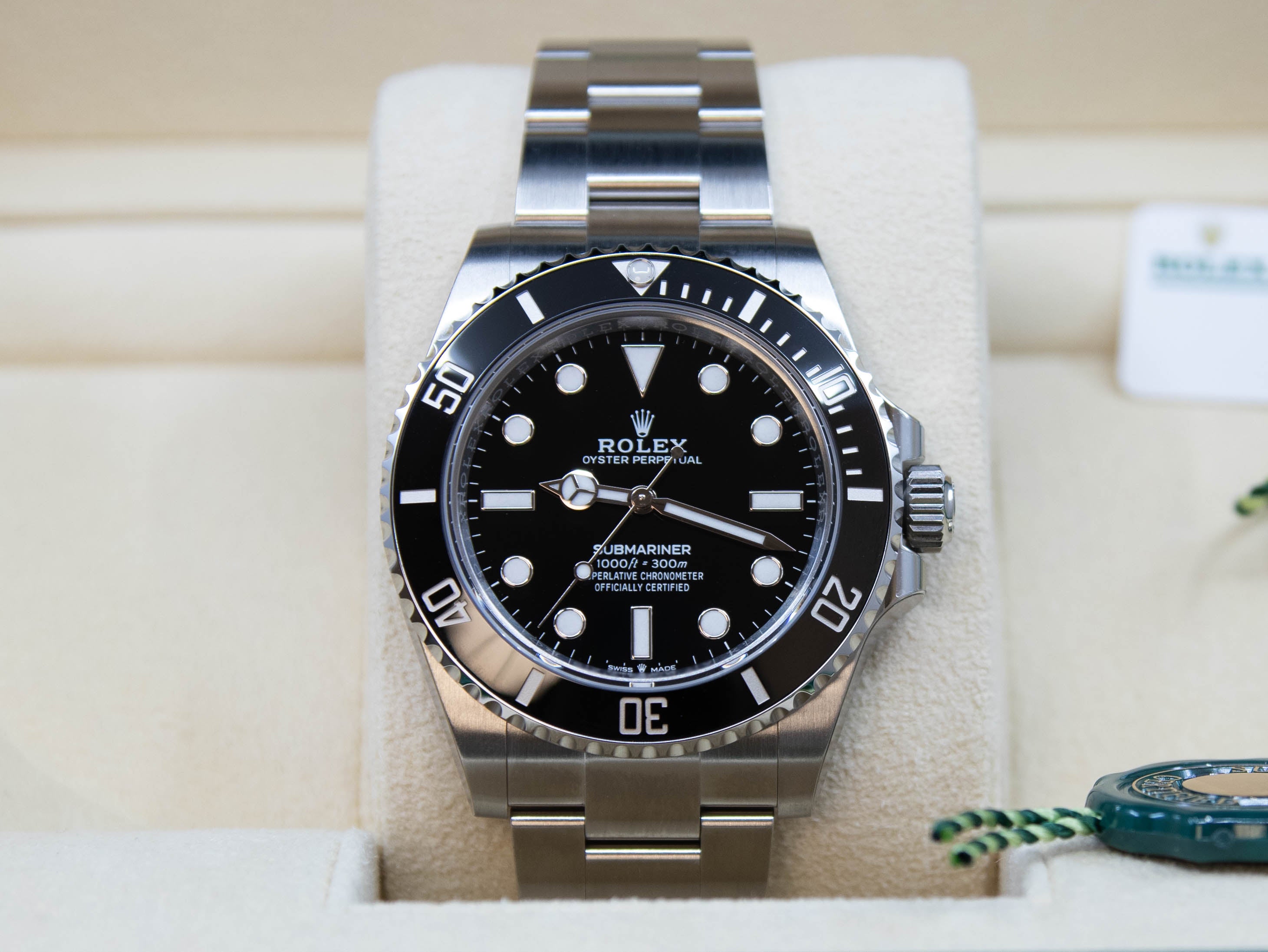 Submariner 41mm Acier 02/2024 réf.124060