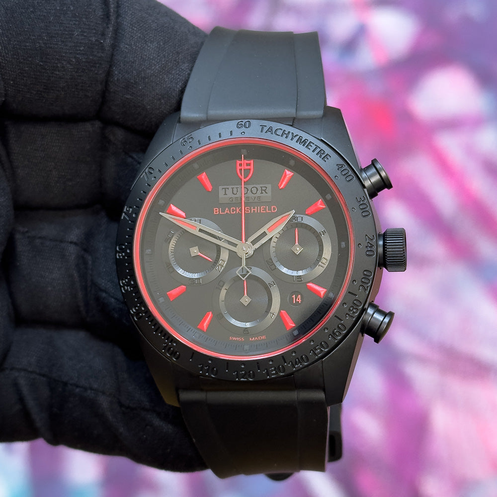 Tudor BlackShield Fastrider Ceramique 42mm 03/2014 ref.M42000CR