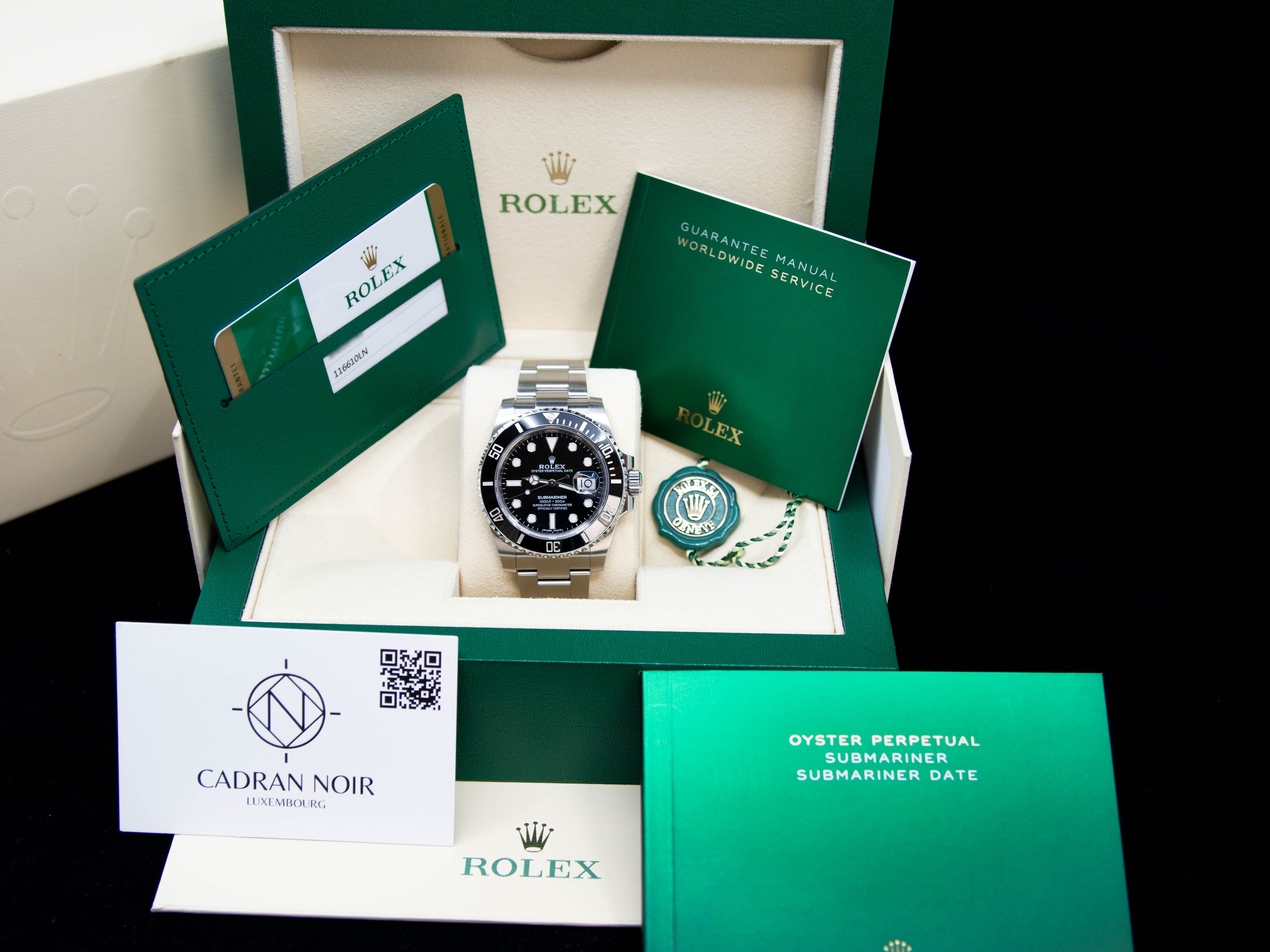 Submariner Date Stainless Steel 09/2019 ref.116610LN