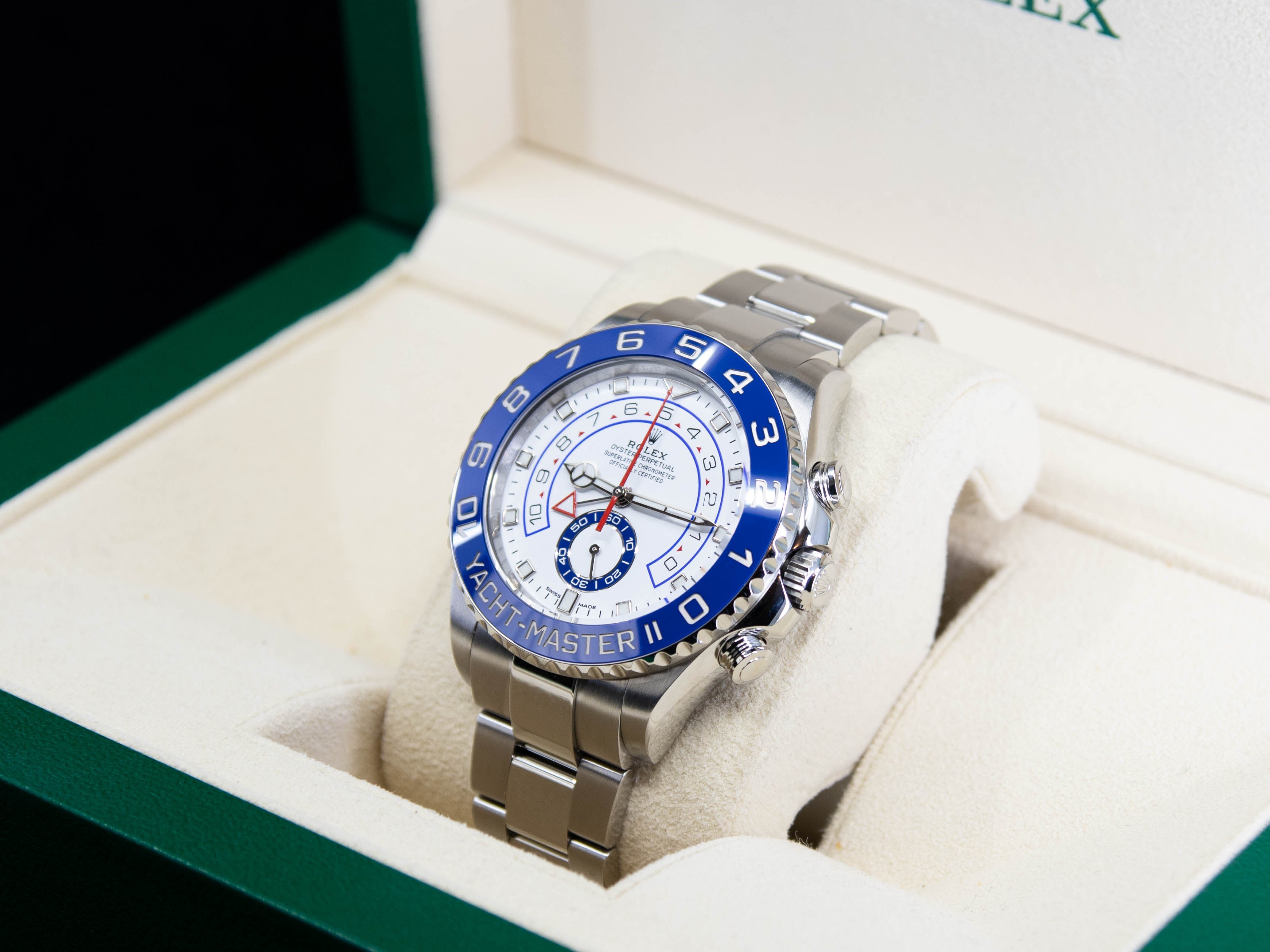 Yacht-Master II 44 mm Acier 03/2023 réf. 116680