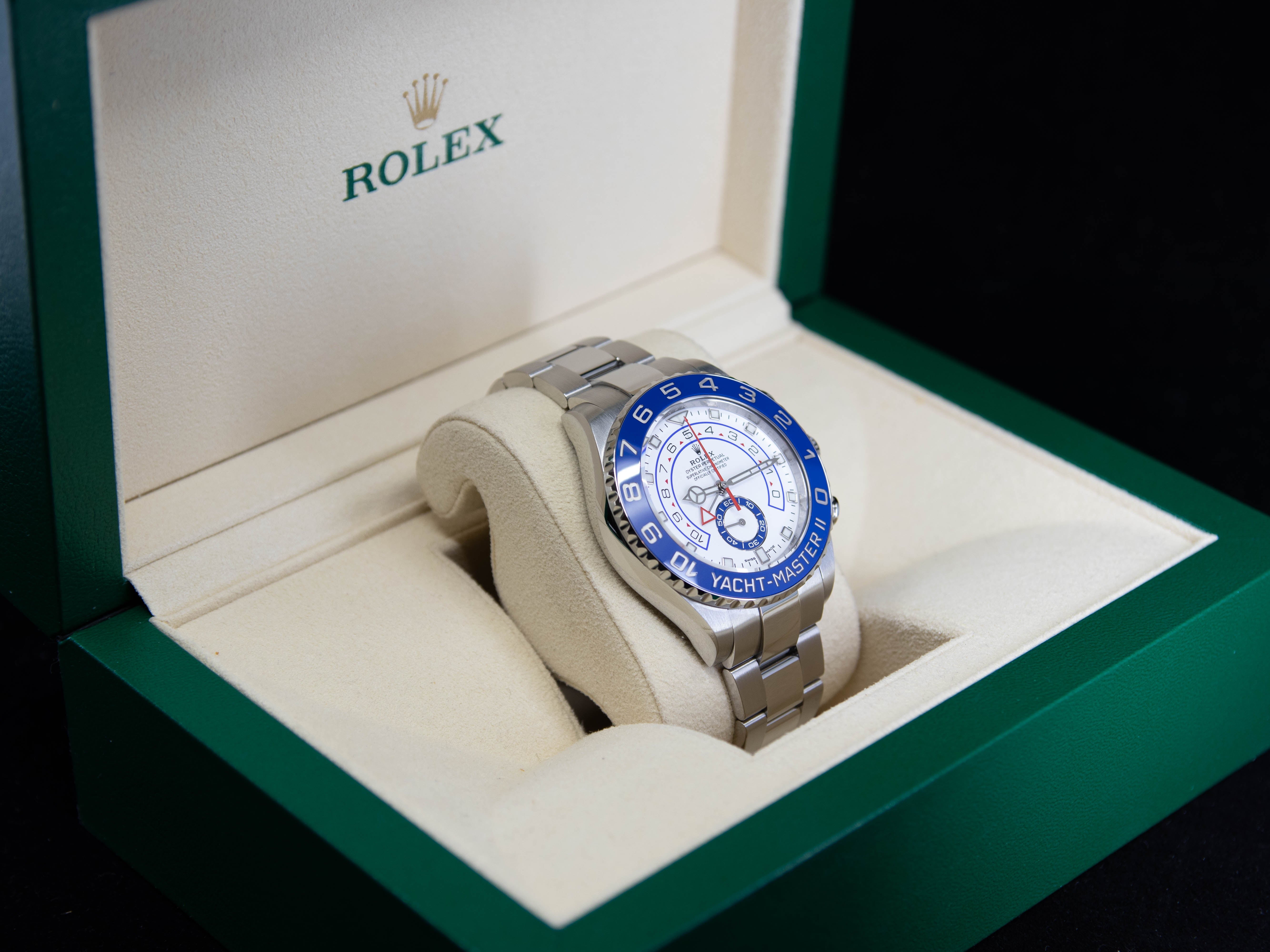 Yacht-Master II 44 mm Acier 03/2023 réf. 116680