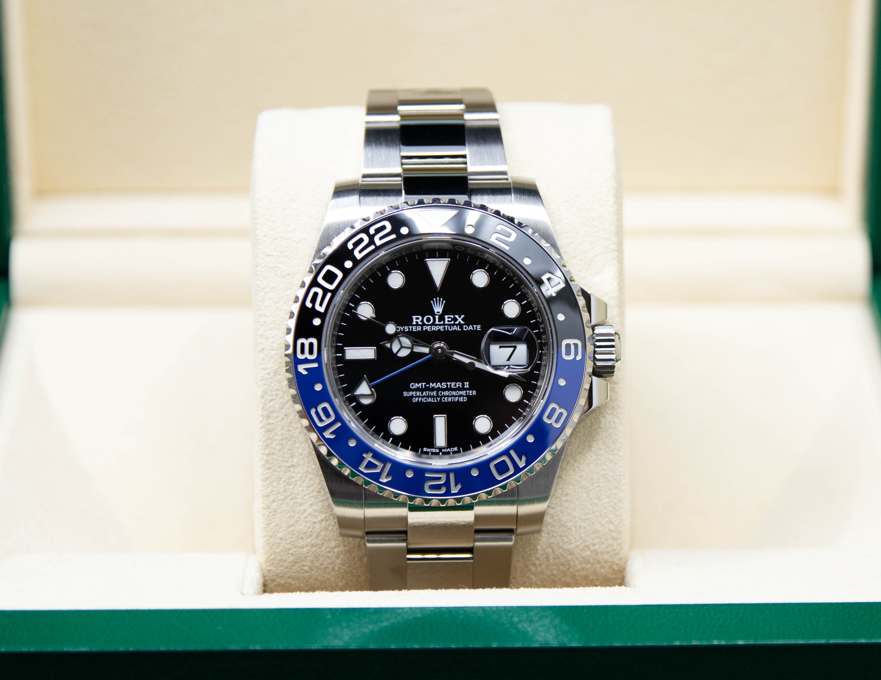 GMT-MASTER II ref.116710BLNR 10/2017