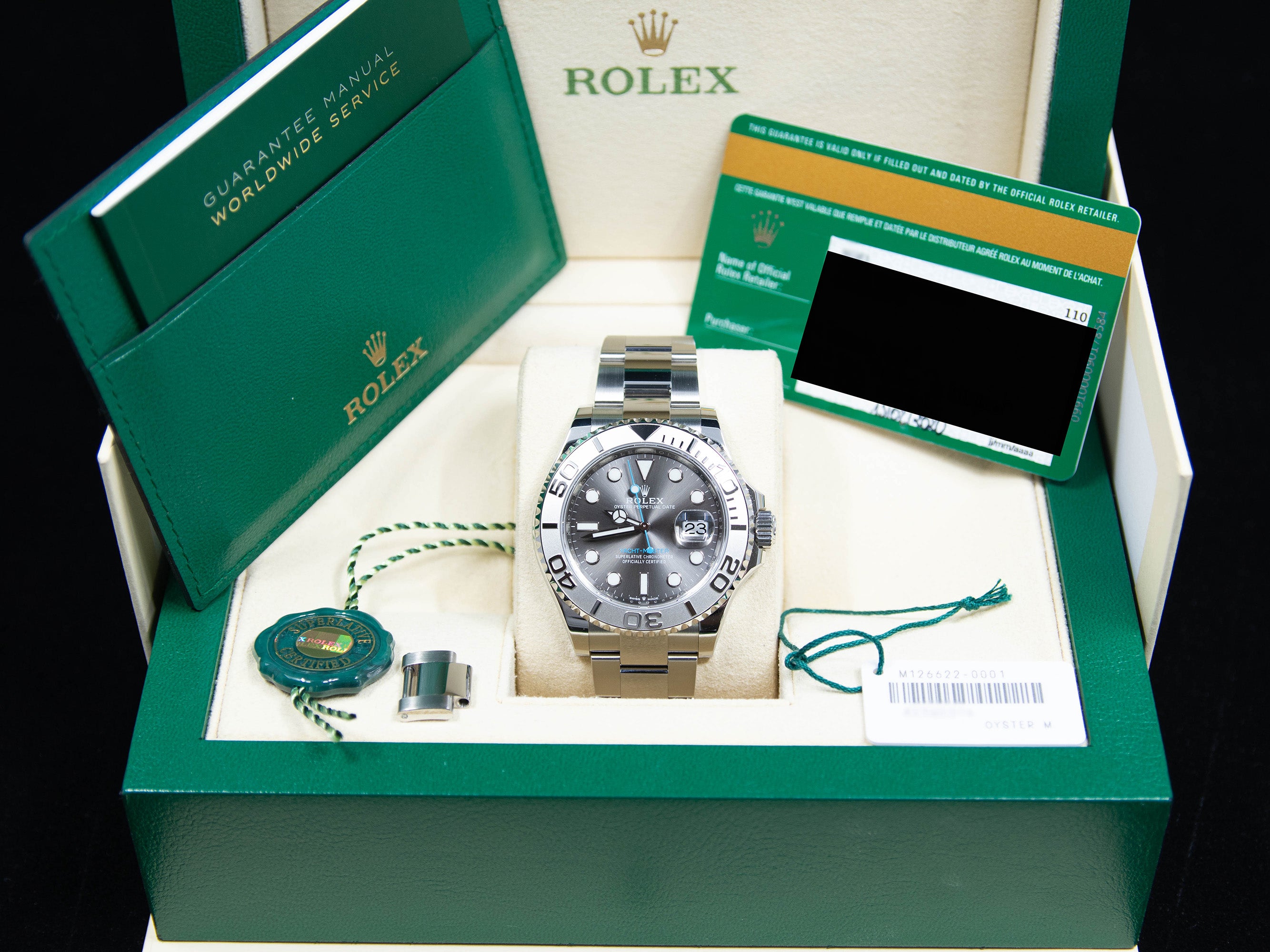 Yacht-Master 40mm Stainless Steel 2020 ref.126622