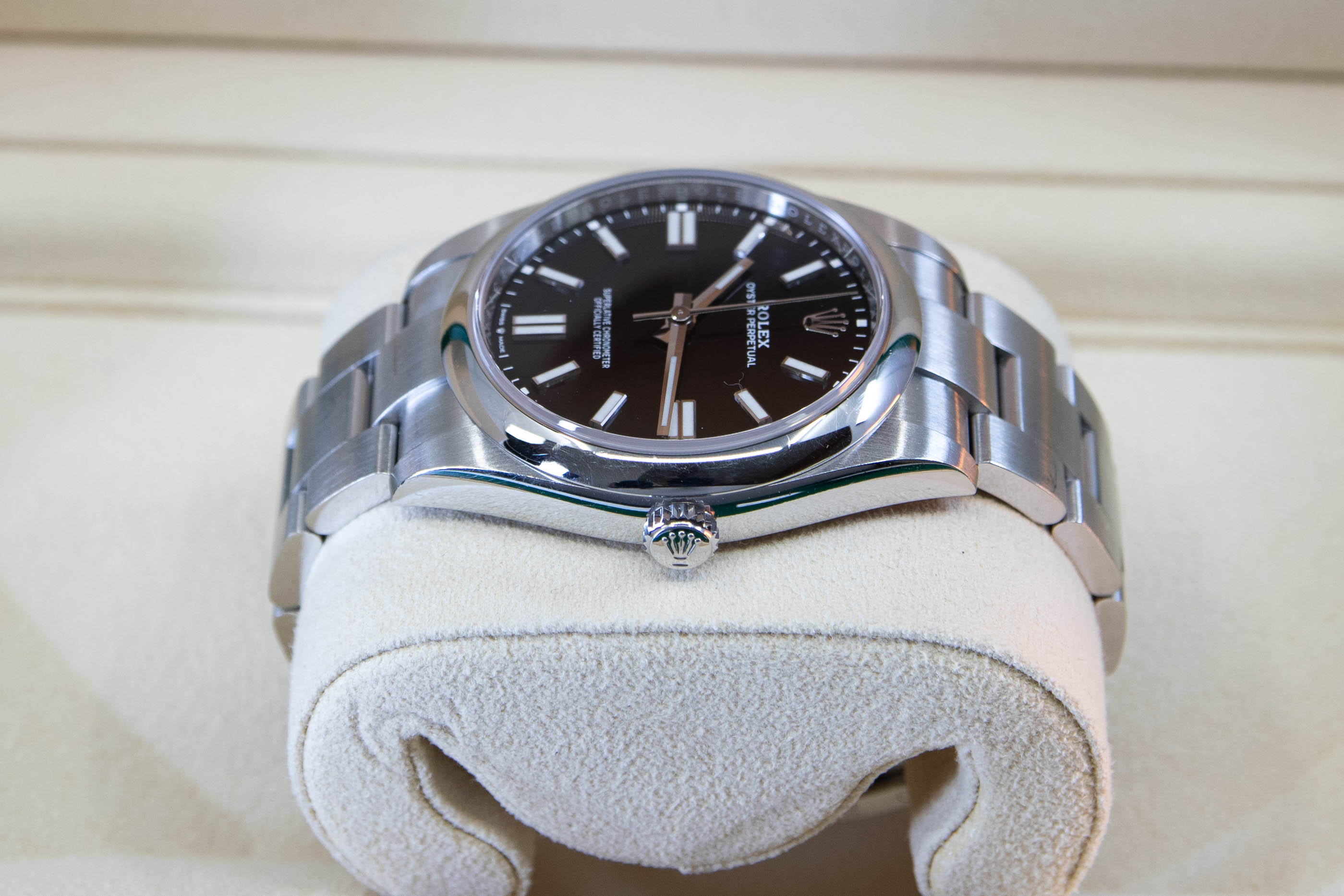 Rolex Oyster Perpetual 41 Black Dial 10/2021 ref. 124300