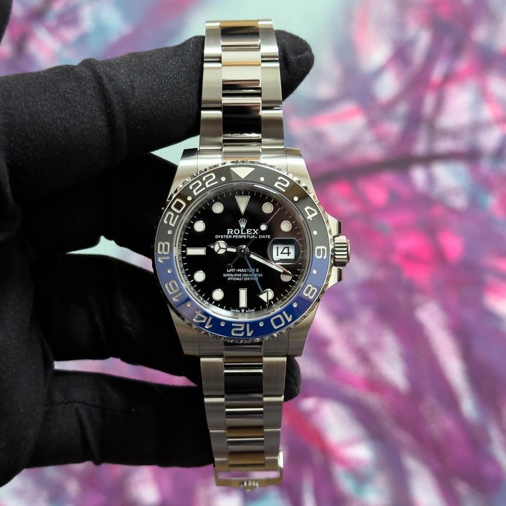 GMT Master II "Batman" 40mm Stainless Steel 09/2025 ref.126710BLNR