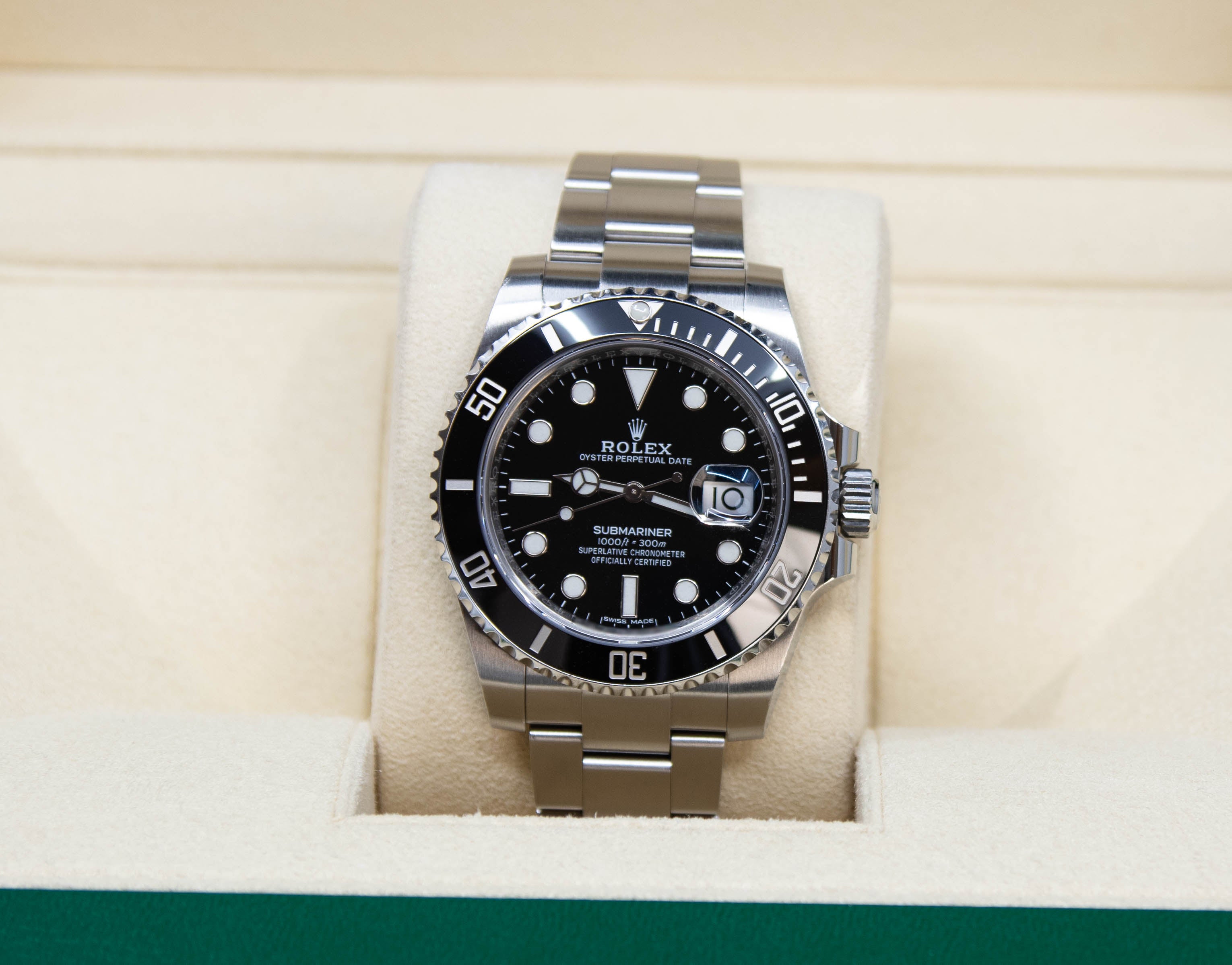 Submariner Date Stainless Steel 09/2019 ref.116610LN