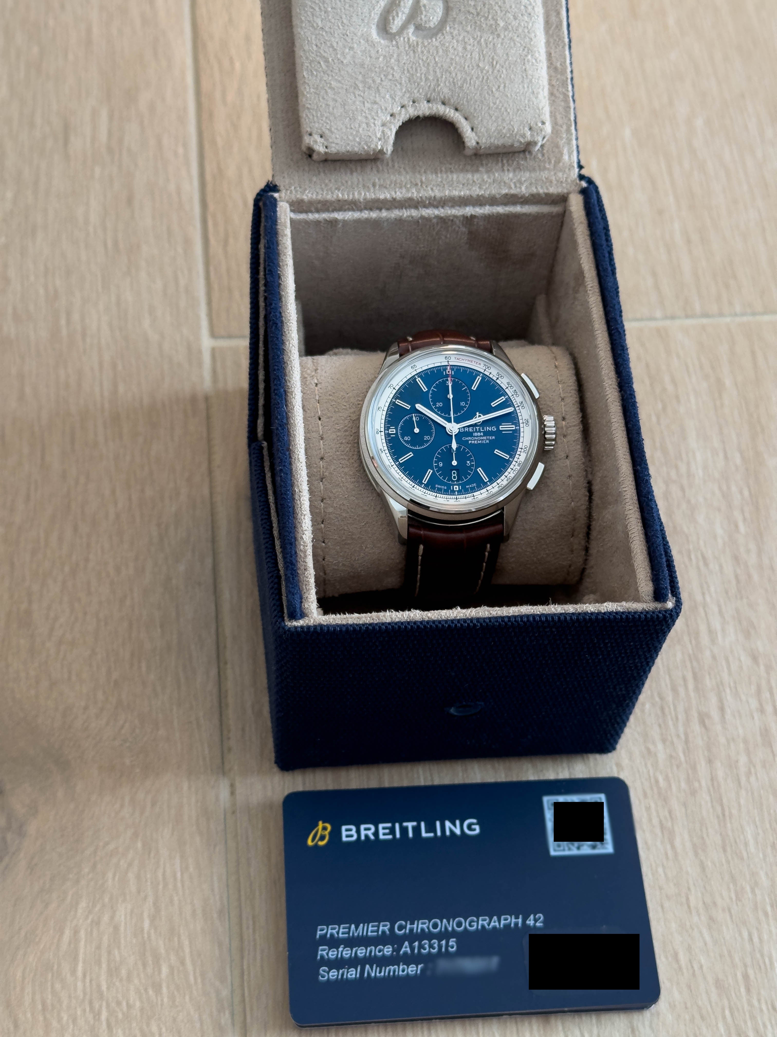 Premier Chronograph 42 ref. A13315351C1P2 New Stickers 2025