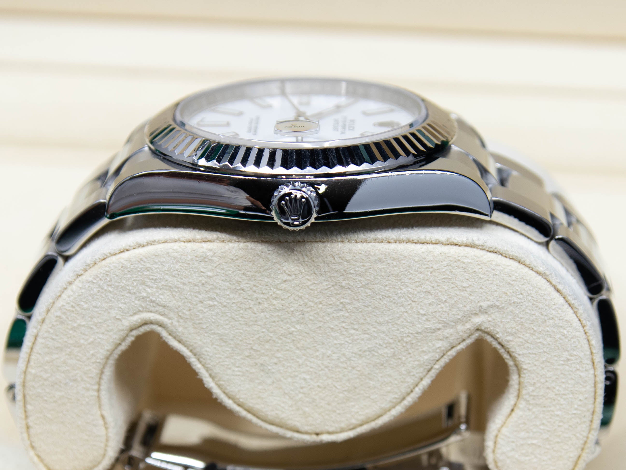 DATEJUST 41MM CADRAN BLANC OYSTER 12/2015 réf.116334