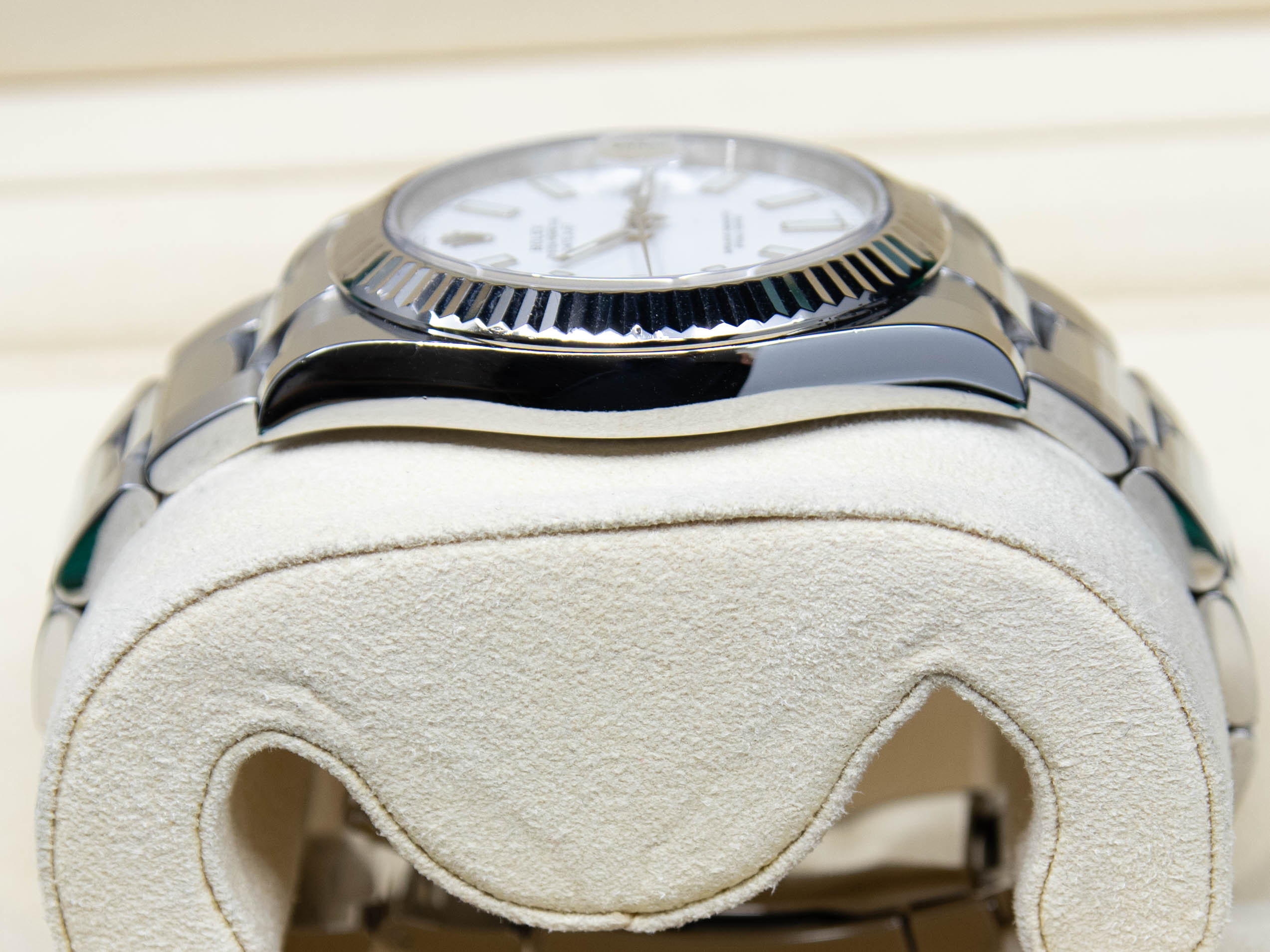 DATEJUST 41MM CADRAN BLANC OYSTER 12/2015 réf.116334