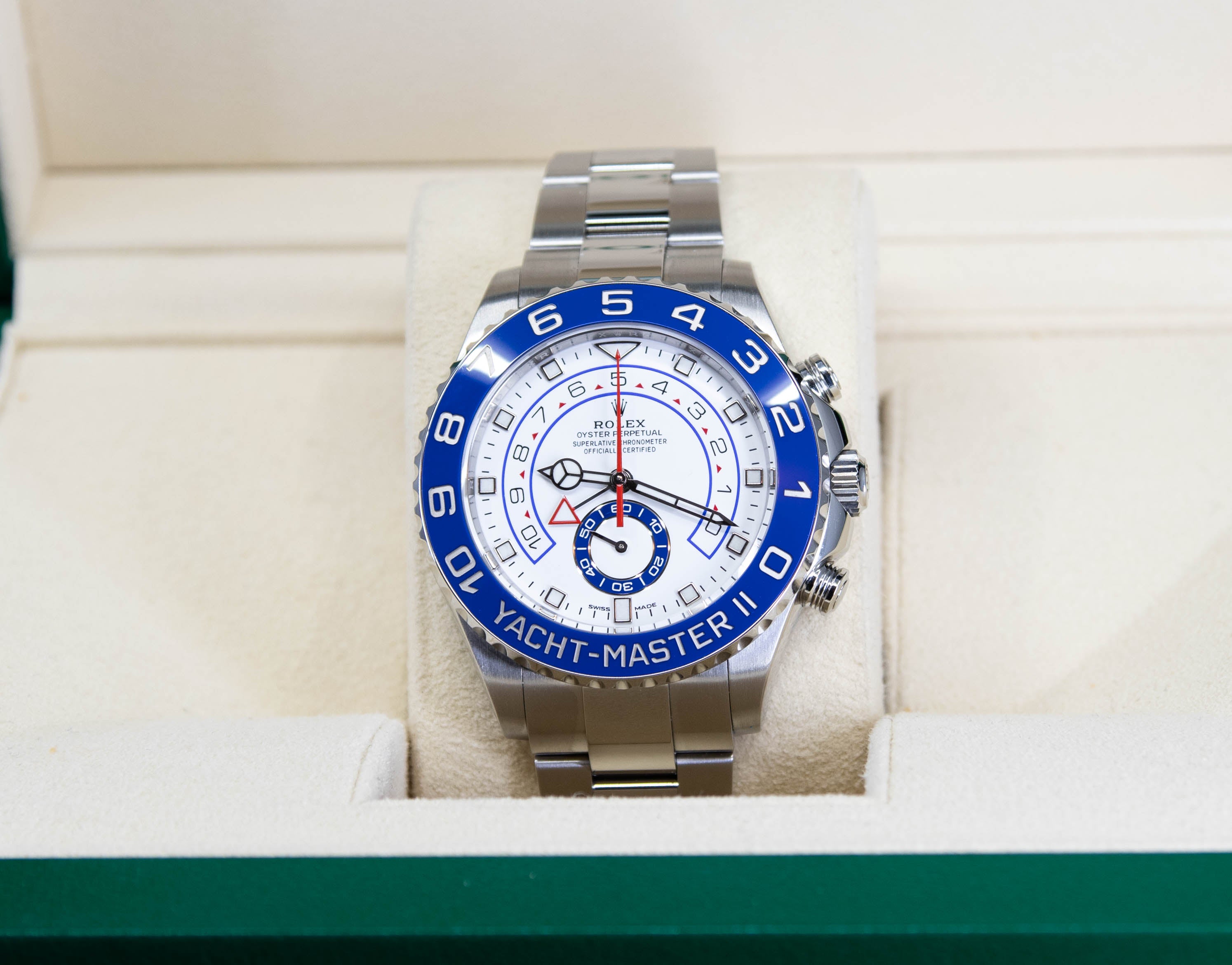 Yacht-Master II 44 mm Acier 03/2023 réf. 116680