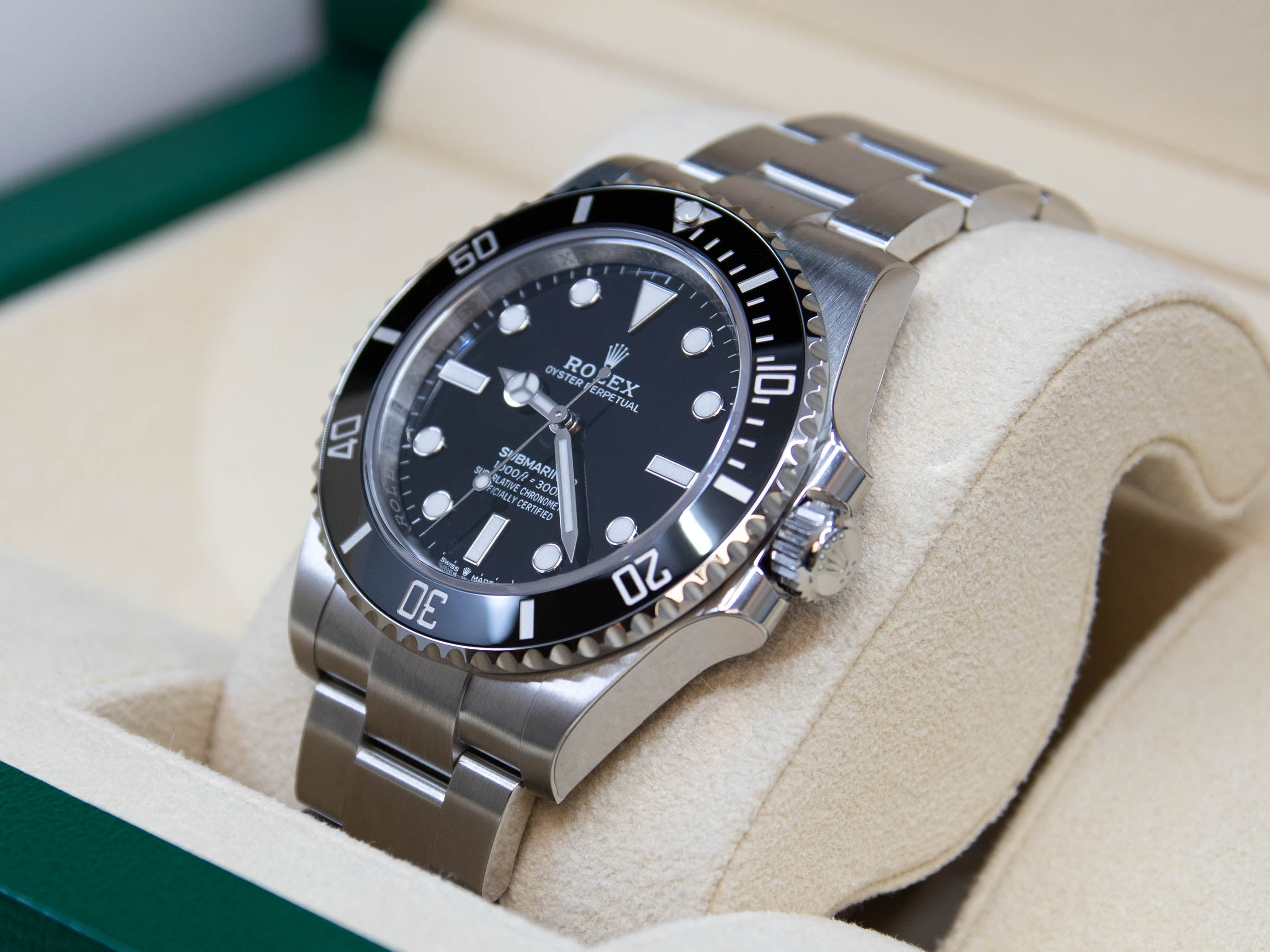 Submariner 41mm Acier 02/2024 réf.124060