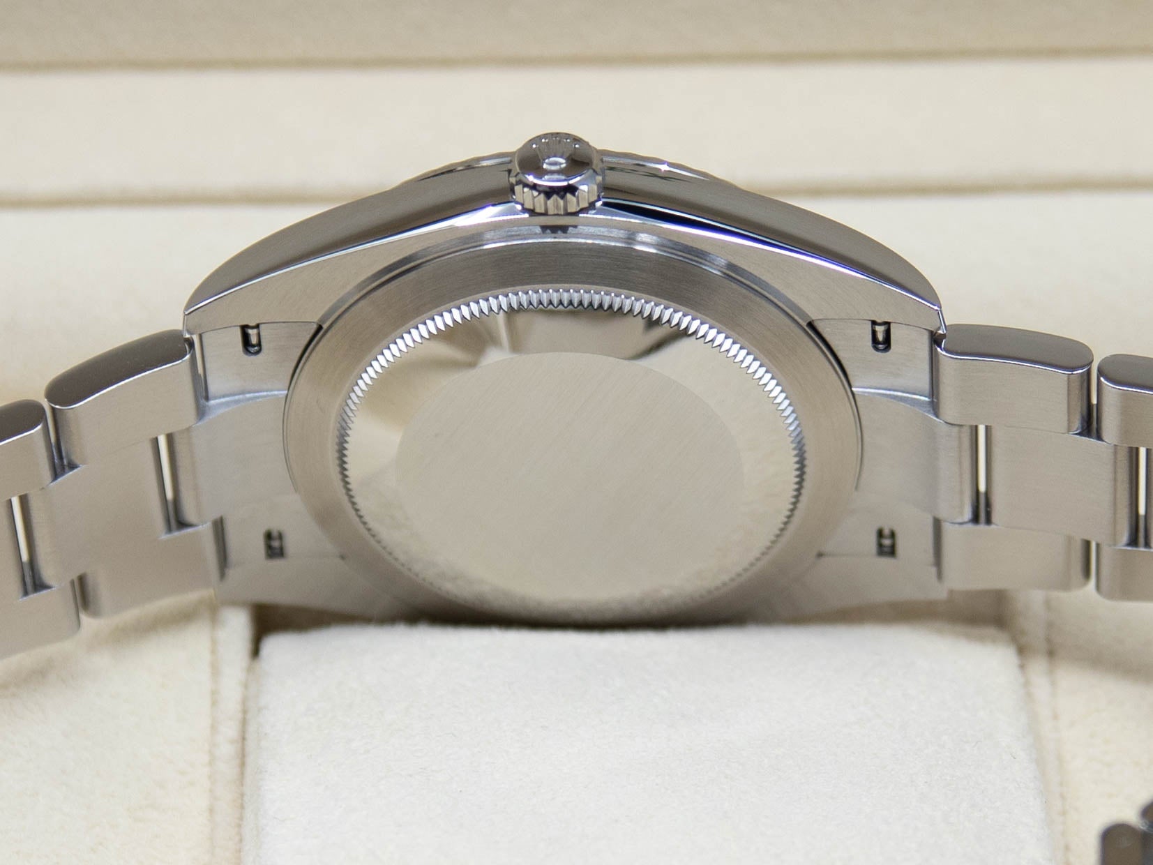 DATEJUST 41MM OYSTER BLACK DIAL 08/2024 ref.126334