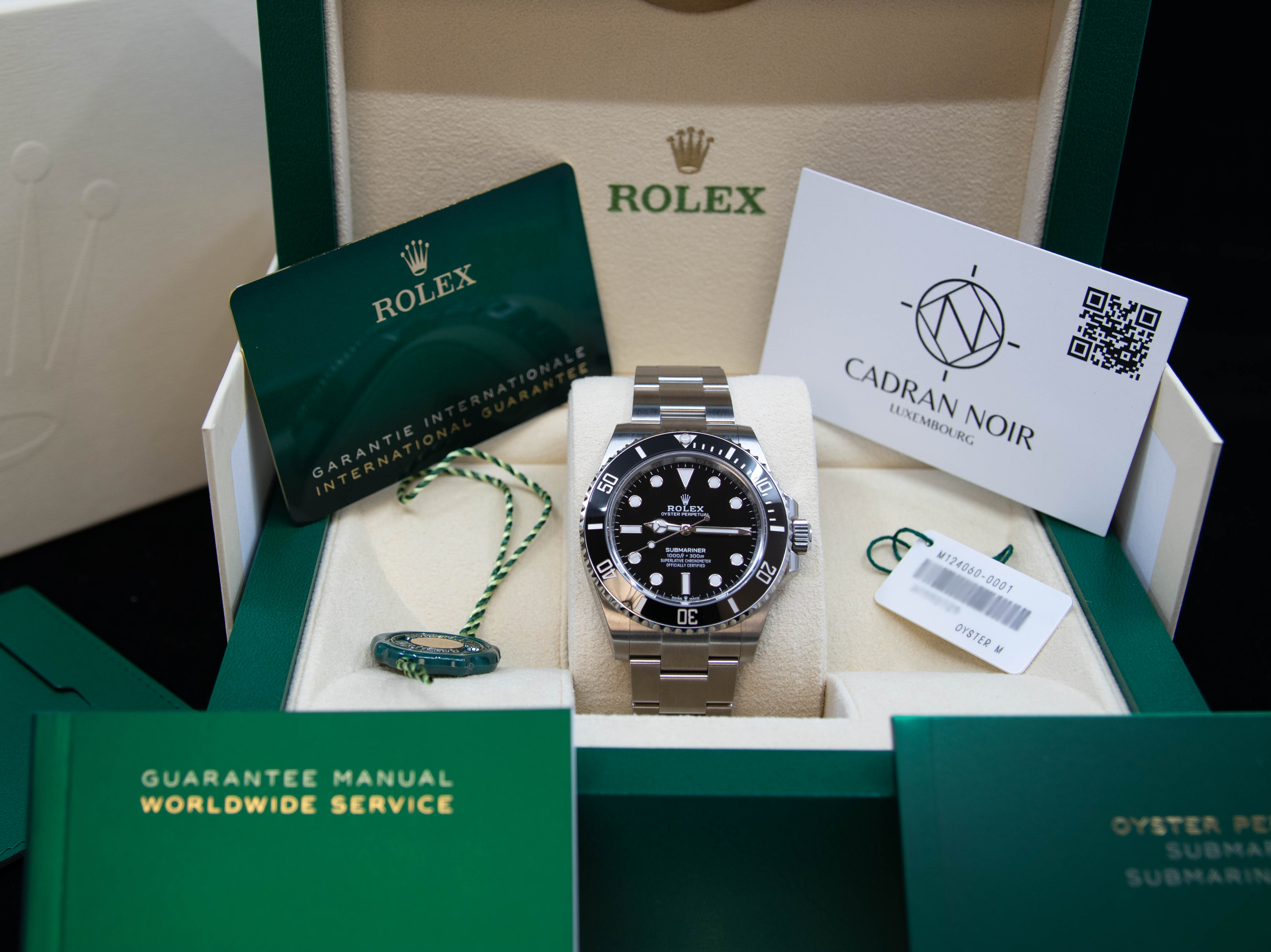 Submariner 41mm Acier 02/2024 réf.124060