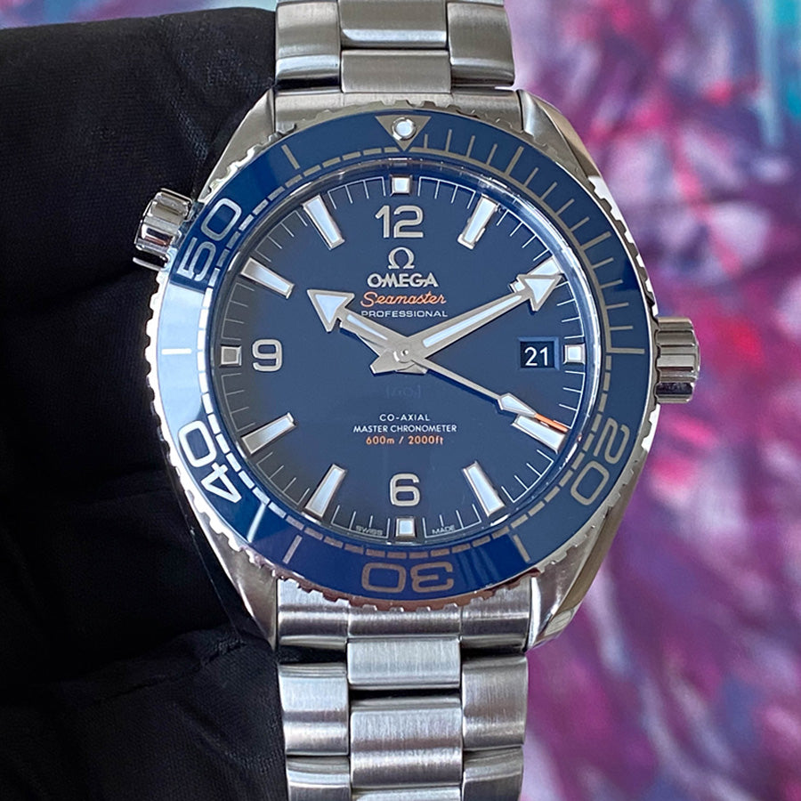 Seamaster Planet Ocean 600m Stainless Steel 2022 new ref.215.30.44.21.03.001