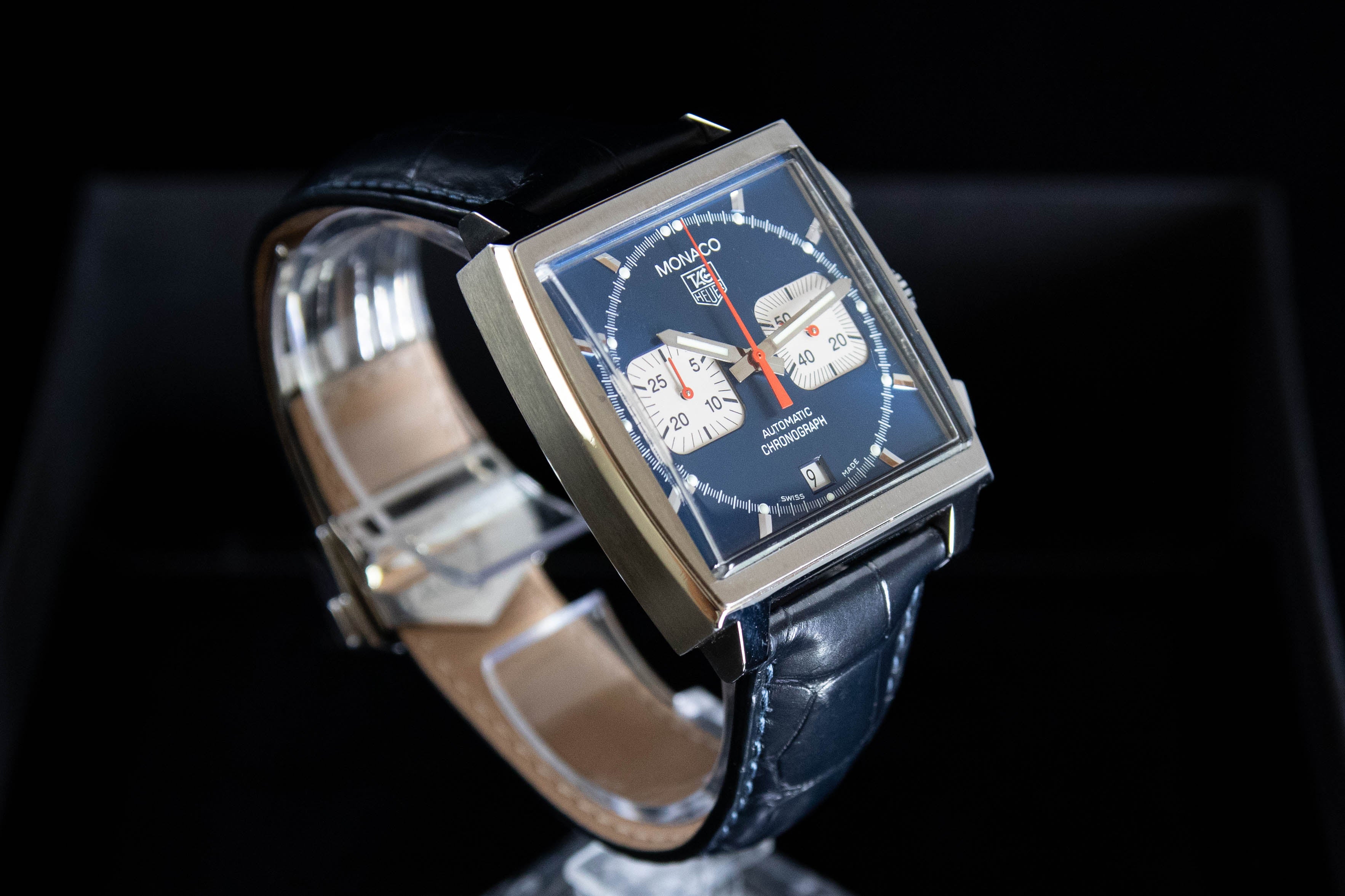 Monaco Chronograph Automatic Cadran Bleu ref.CW2113.FC6183