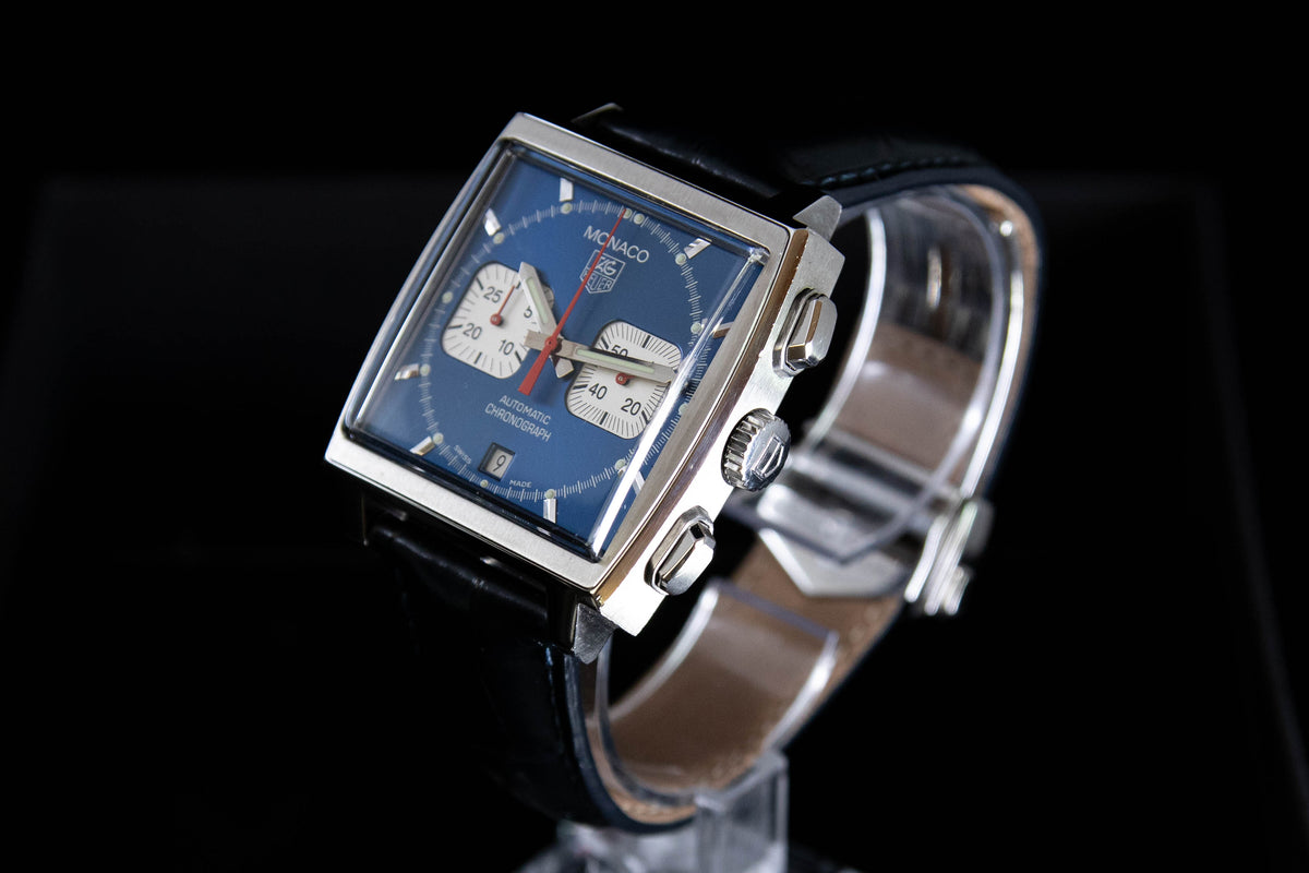 Monaco Chronograph Automatic Cadran Bleu ref.CW2113.FC6183