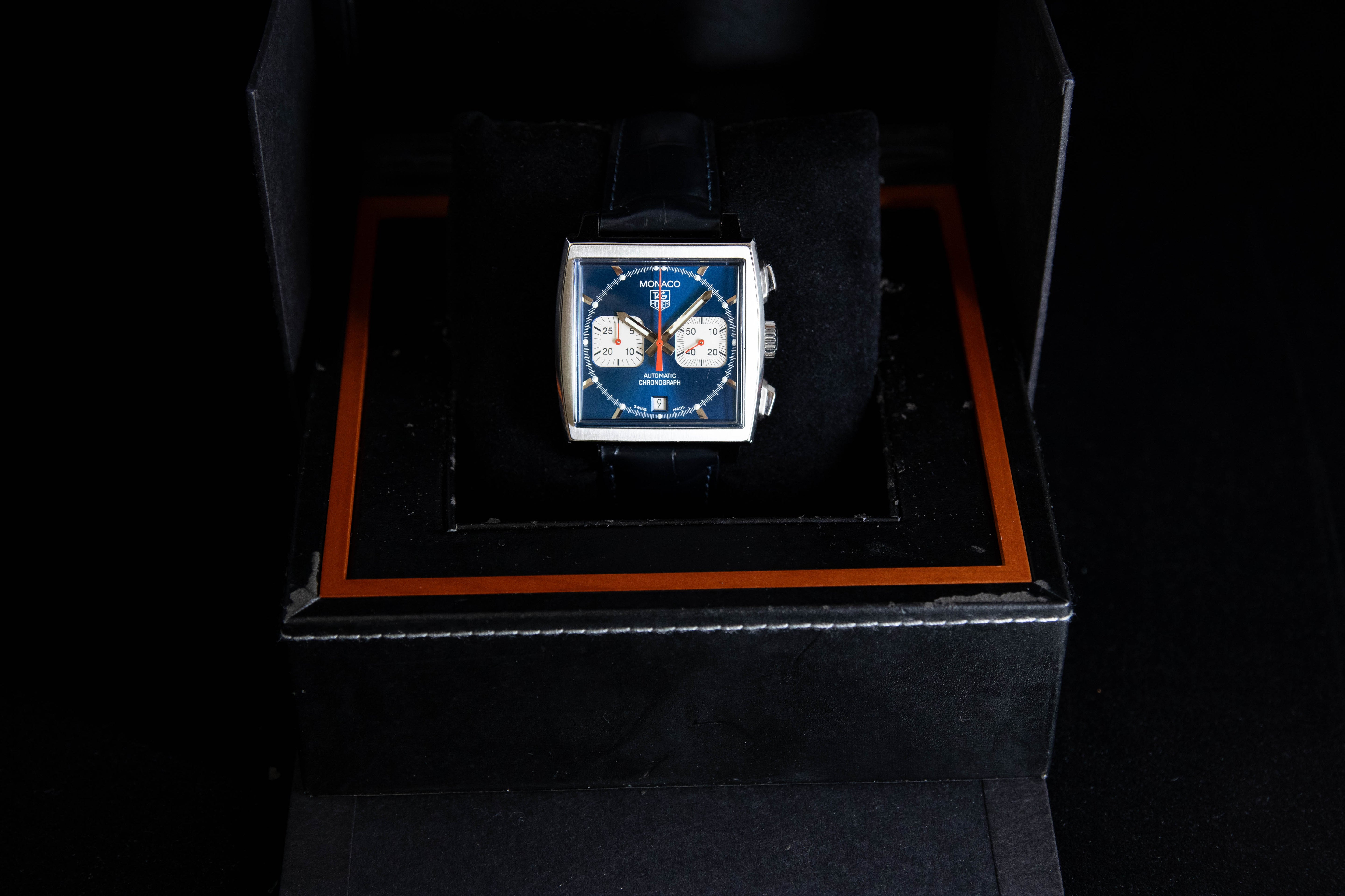 Monaco Chronograph Automatic Cadran Bleu ref.CW2113.FC6183