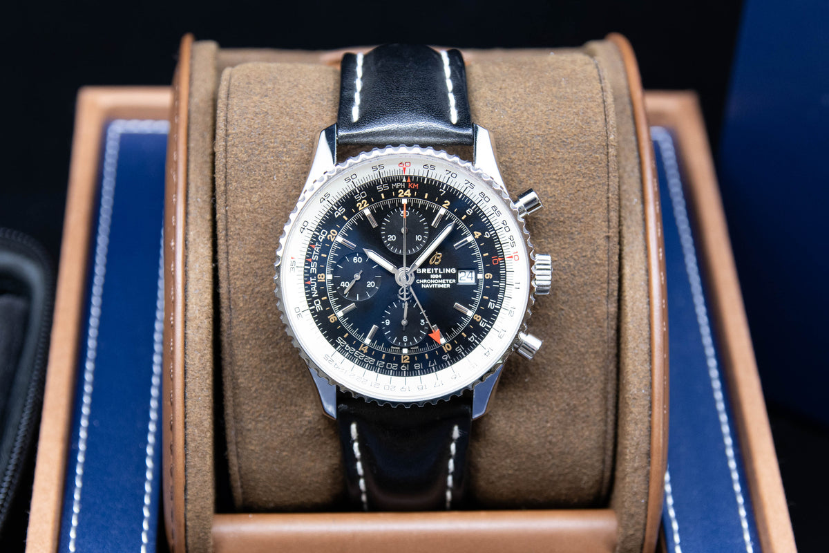 Navitimer Chronograph GMT 46MM ref.A24322121B2X1