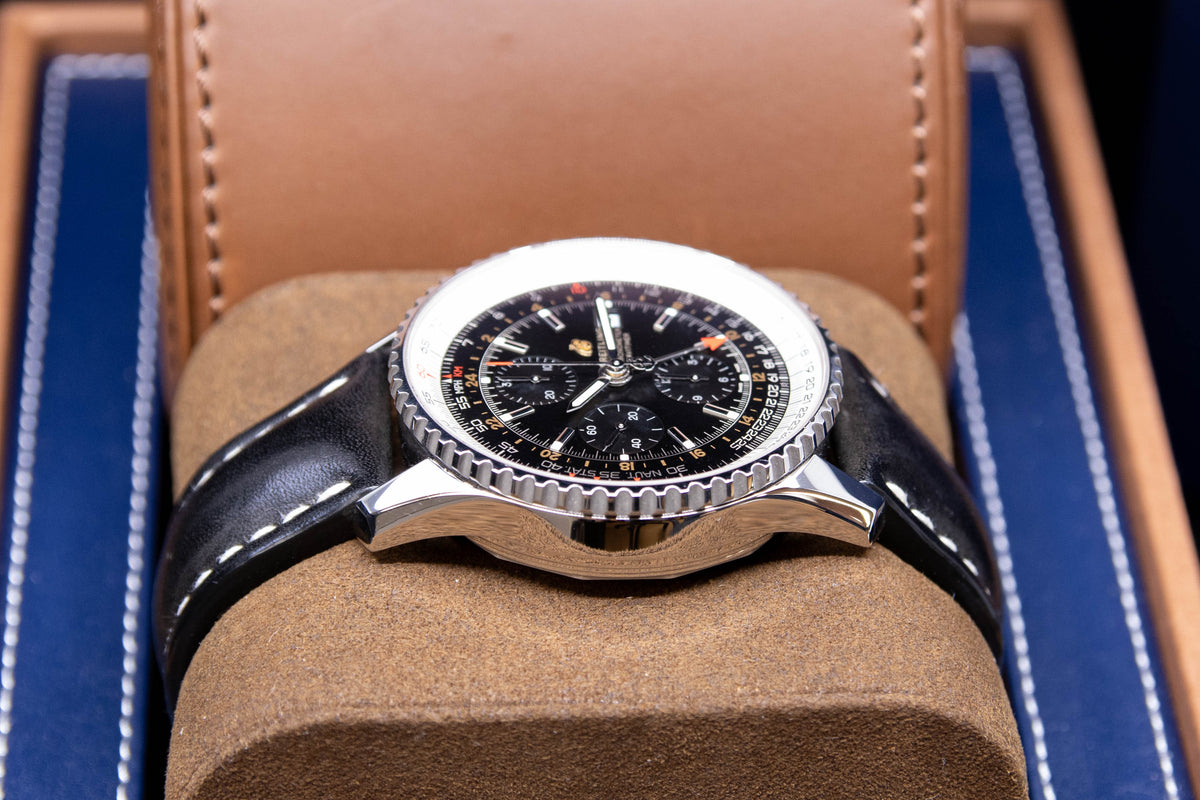 Navitimer Chronograph GMT 46MM ref.A24322121B2X1