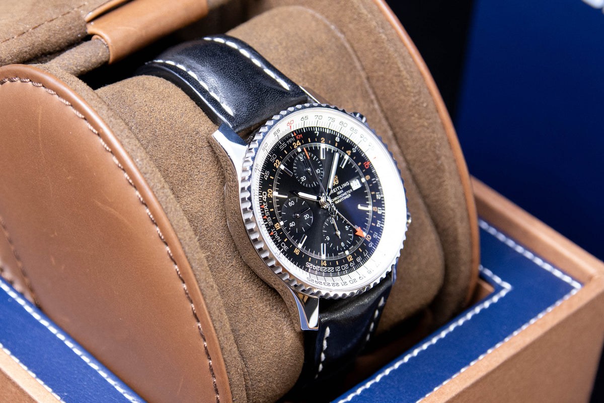 Navitimer Chronograph GMT 46MM ref.A24322121B2X1