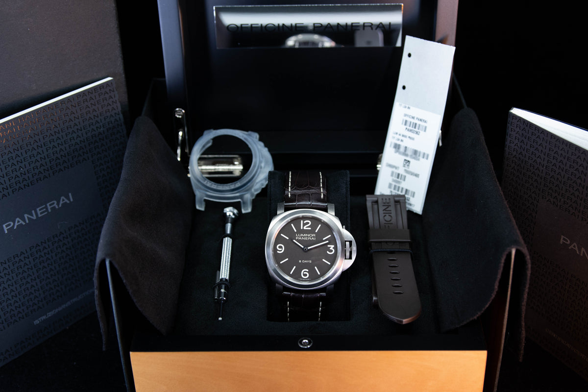 LUMINOR 8 DAYS TITANIUM – 44 MM – 01/2019 ref.PAM00562