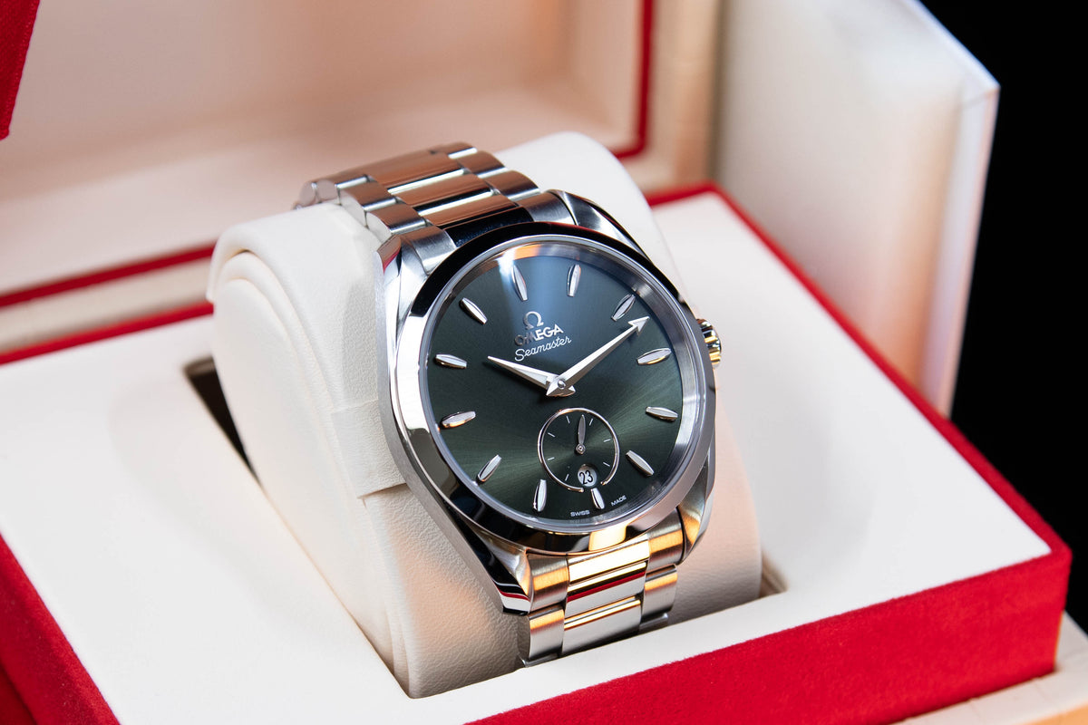 Seamaster Aqua Terra Petites Secondes Cadran Vert 05/2026 ref.220.10.38.20.10.001