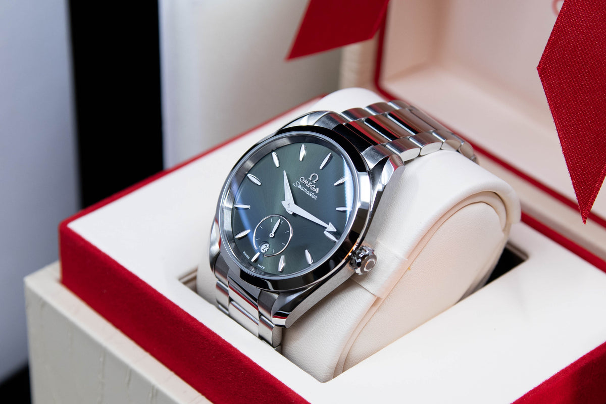 Seamaster Aqua Terra Petites Secondes Cadran Vert 05/2026 ref.220.10.38.20.10.001