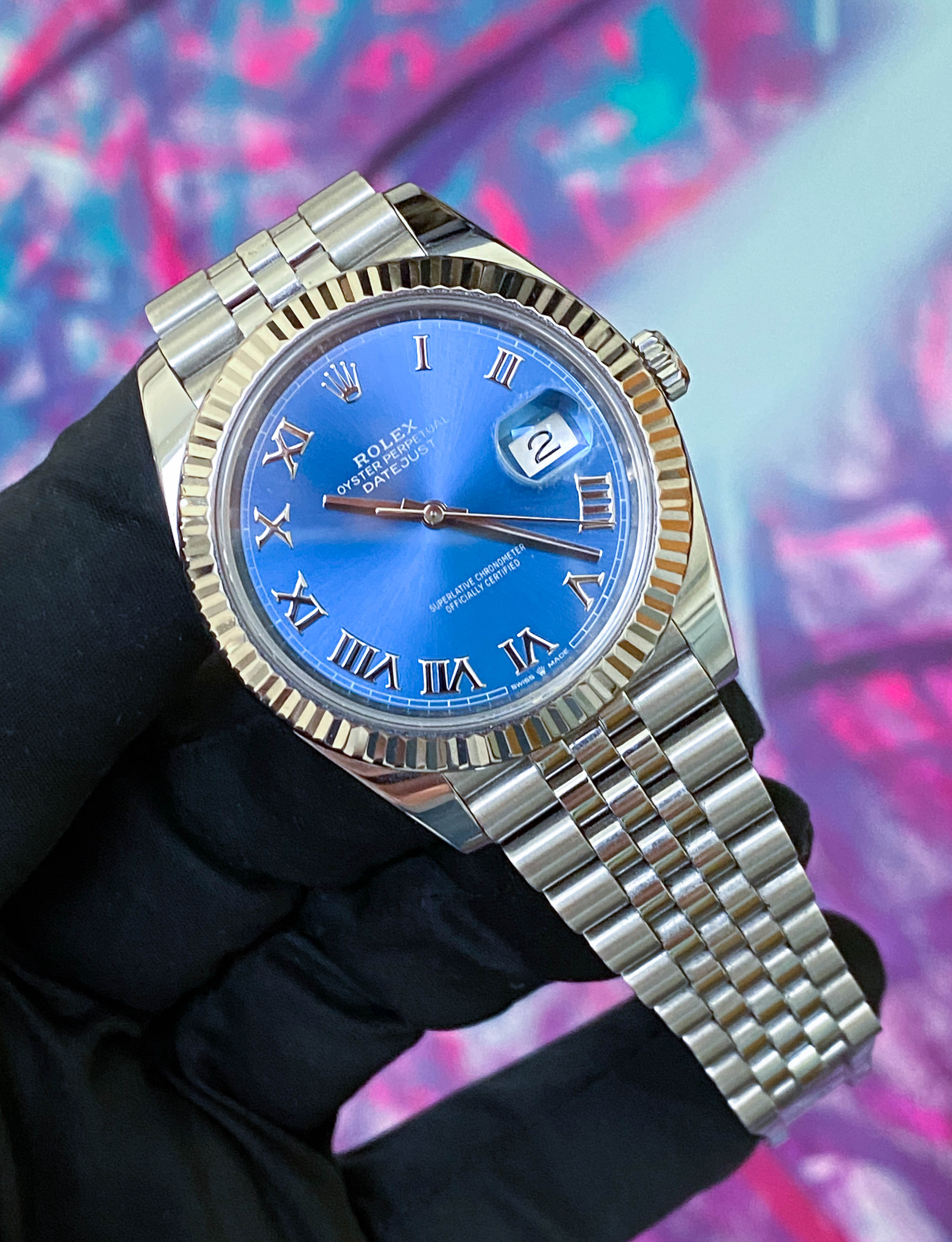 Datejust 41 Acier inoxydable 2020 ref.126334