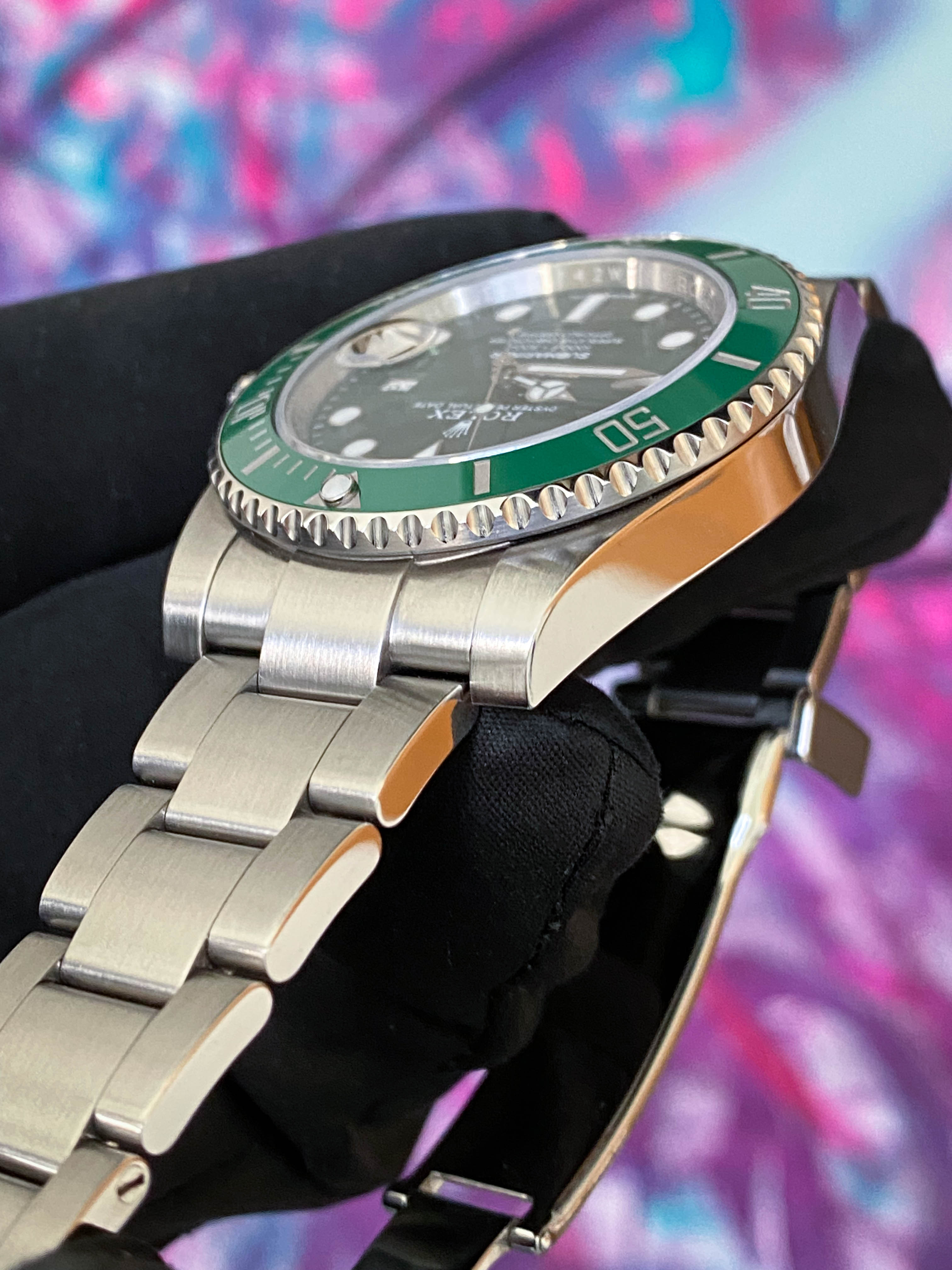 Submariner Date "Hulk" Stainless Steel 2019 ref.116610LV