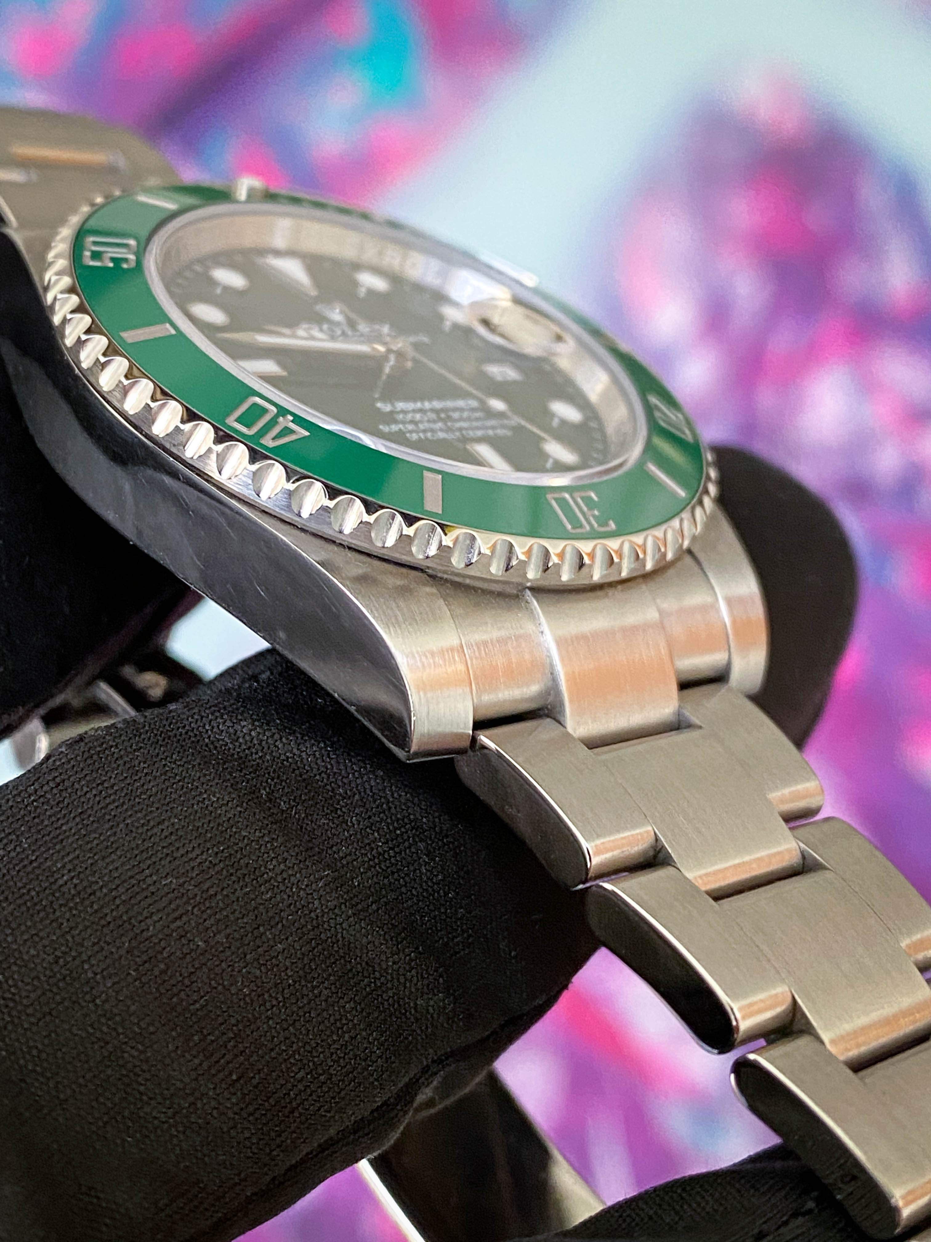 Submariner Date "Hulk" Stainless Steel 2019 ref.116610LV