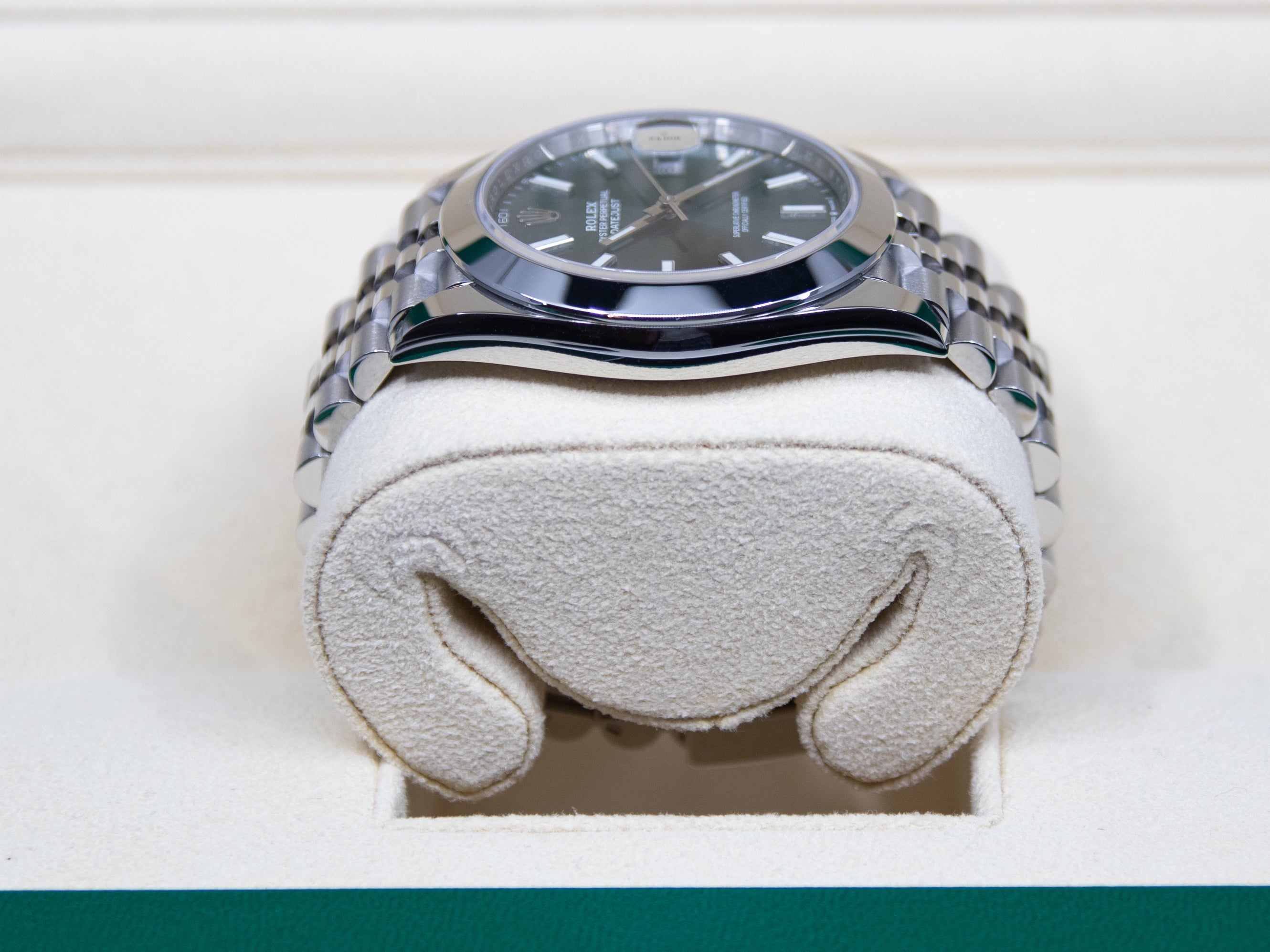 Datejust 41mm Jubilee cadran menthe 12/2022 ref.126300