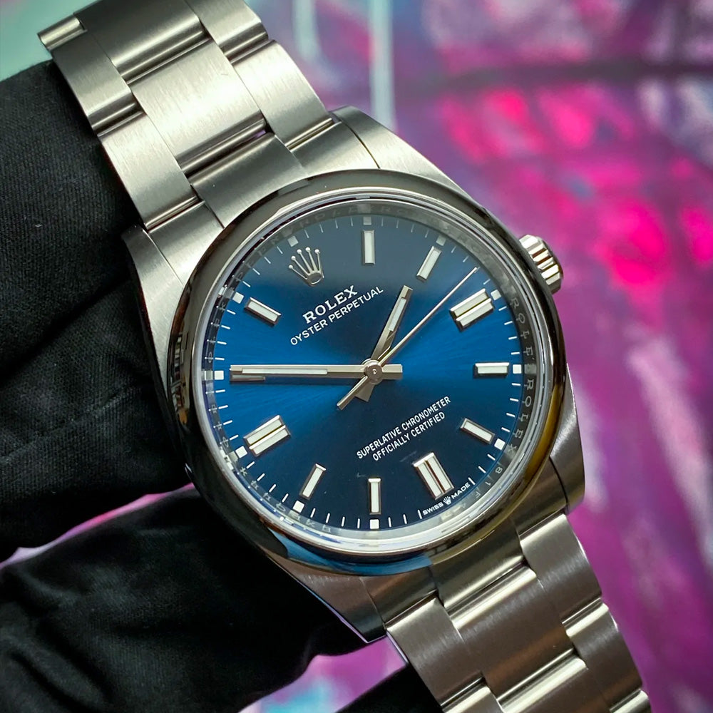 Oyster Perpetual Stainless Steel 2022 ref.126000 - Cadran Noir Luxembourg