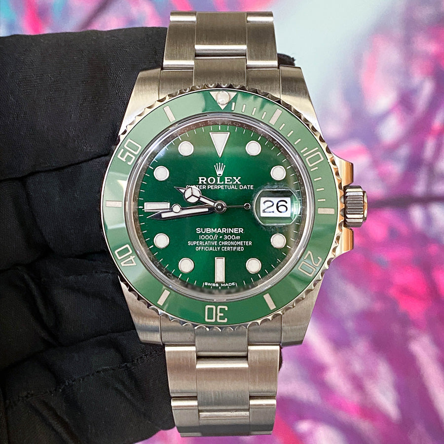 Submariner Date "Hulk" Stainless Steel 2019 ref.116610LV