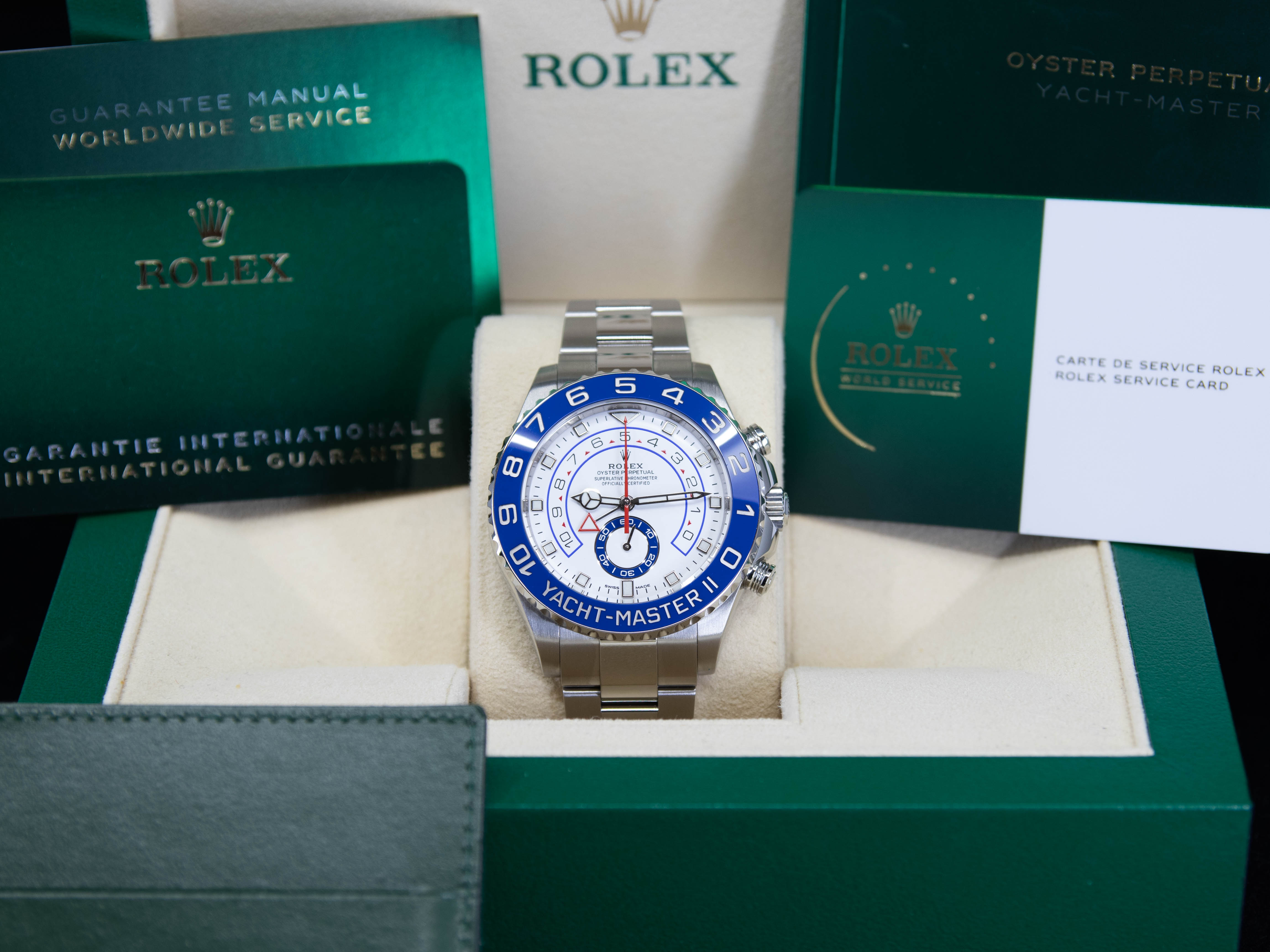 Yacht-Master II 44 mm Acier 03/2023 réf. 116680