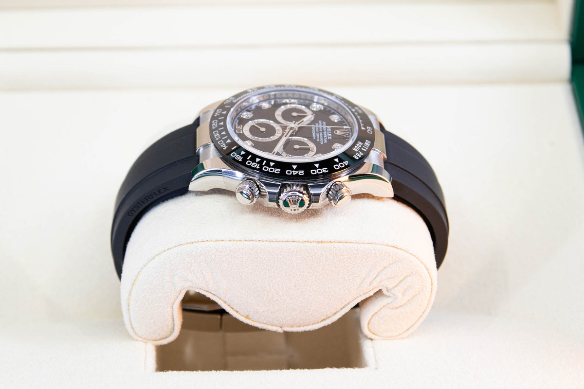 Rolex Daytona Oysterflex Or Blanc 08/2022 ref.116519LN
