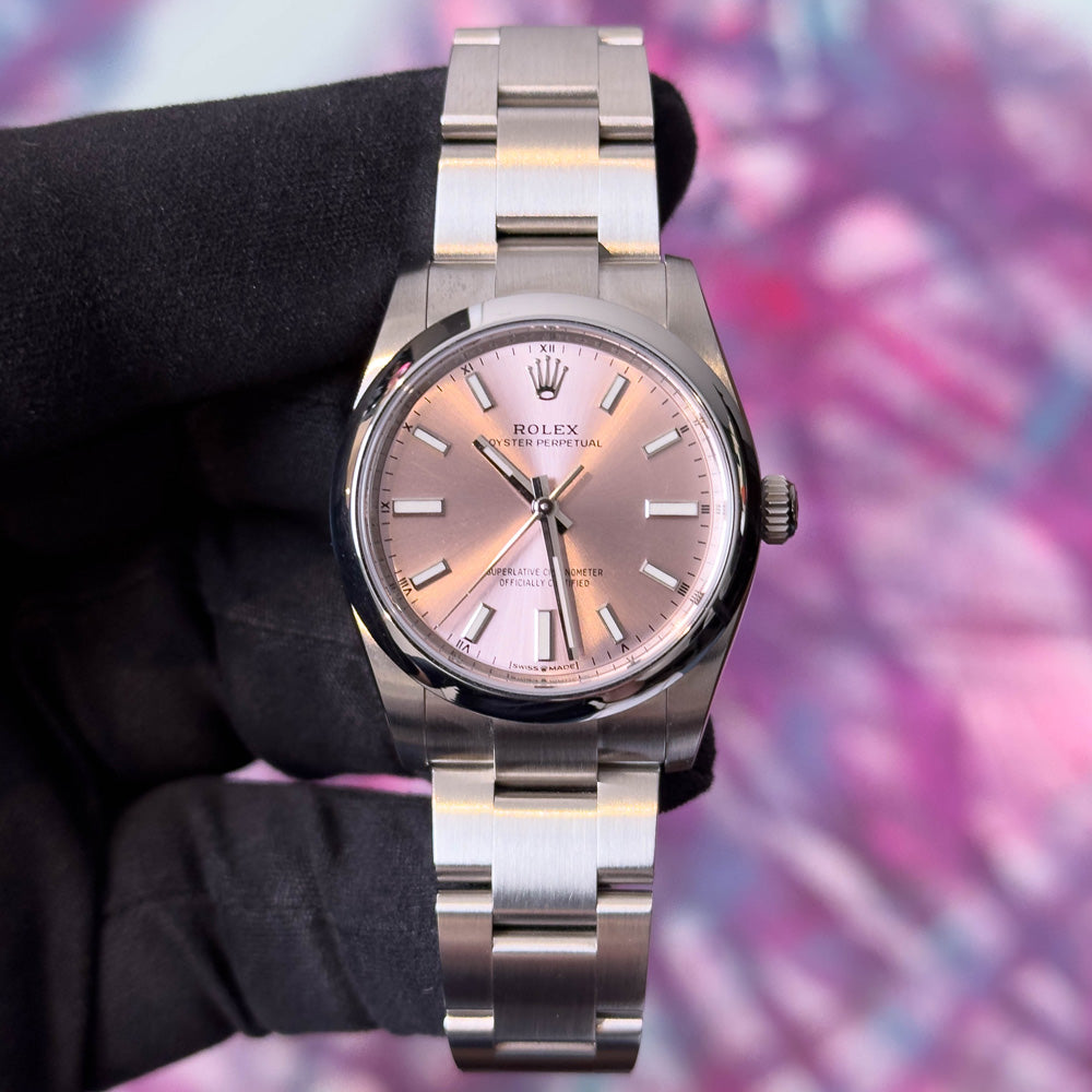 Oyster Perpetual Pink Dial 04/2024 ref.124200