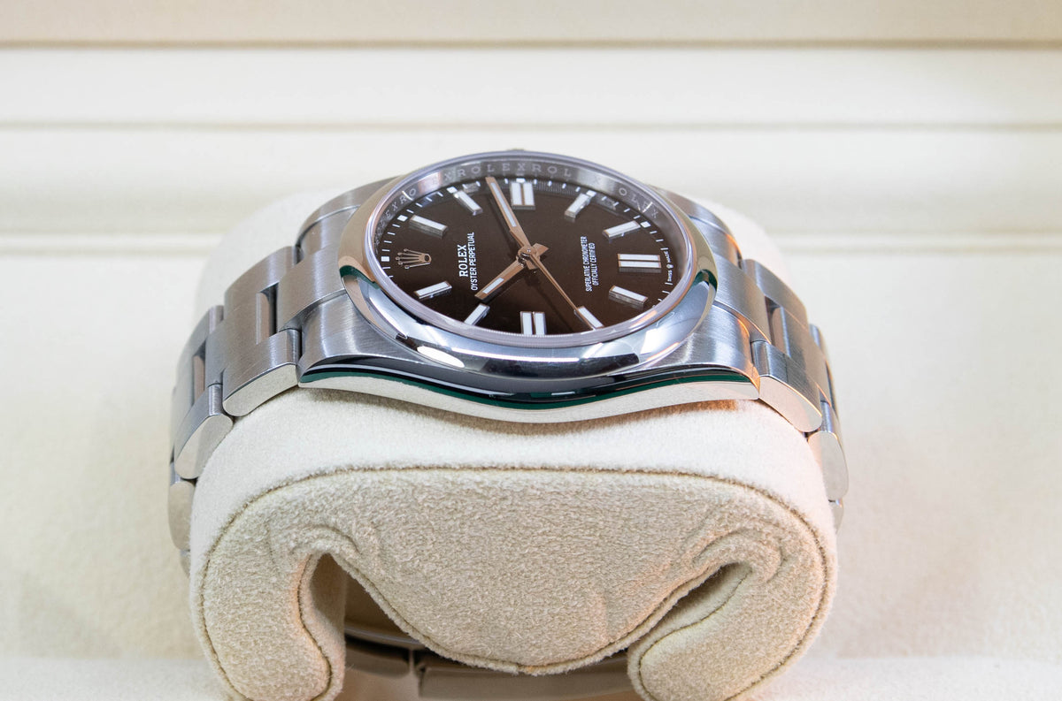 Rolex Oyster Perpetual 41 Black Dial 10/2021 ref. 124300