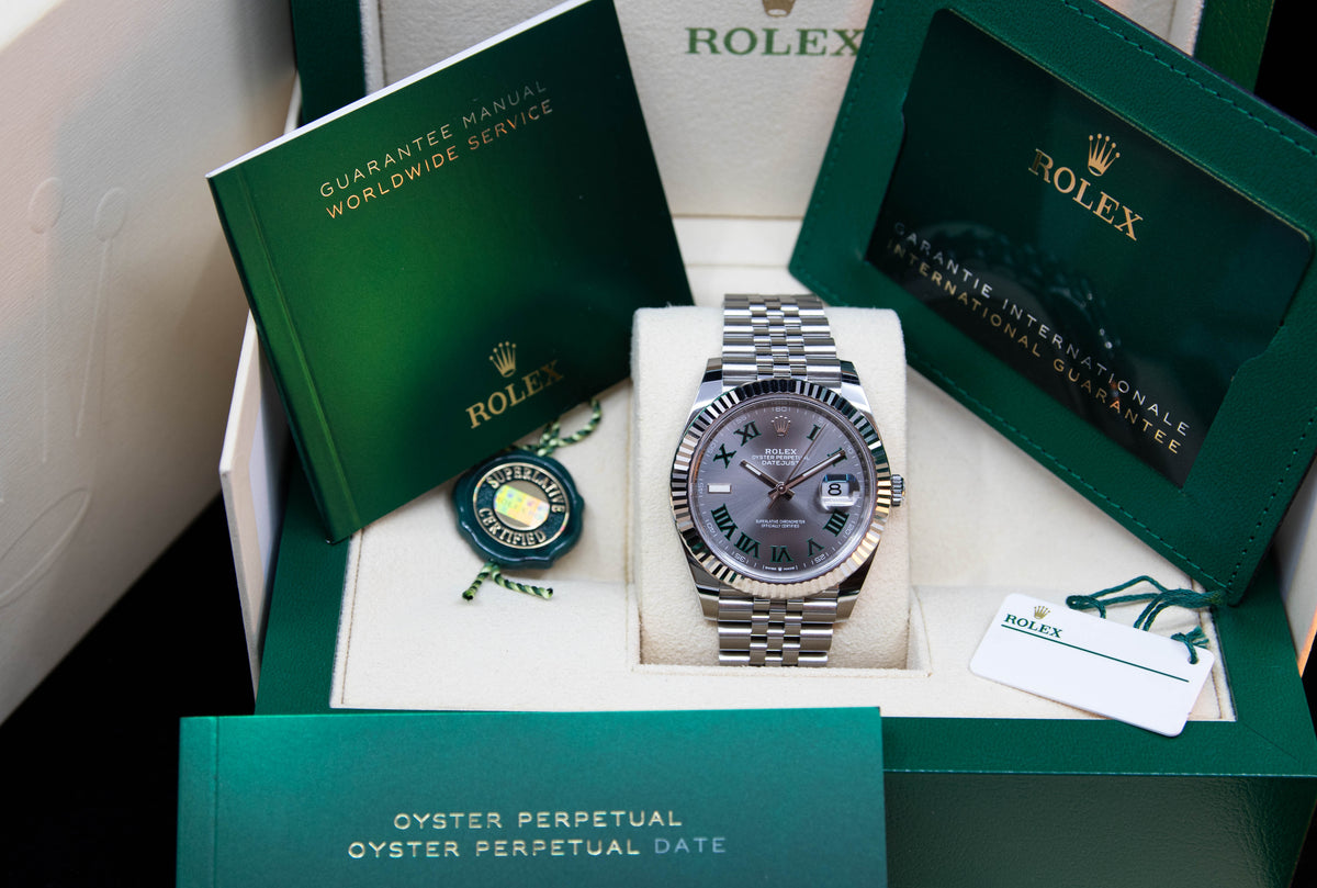 DATEJUST 41MM WIMBLEDON JUBILEE 03/2023 ref.126334