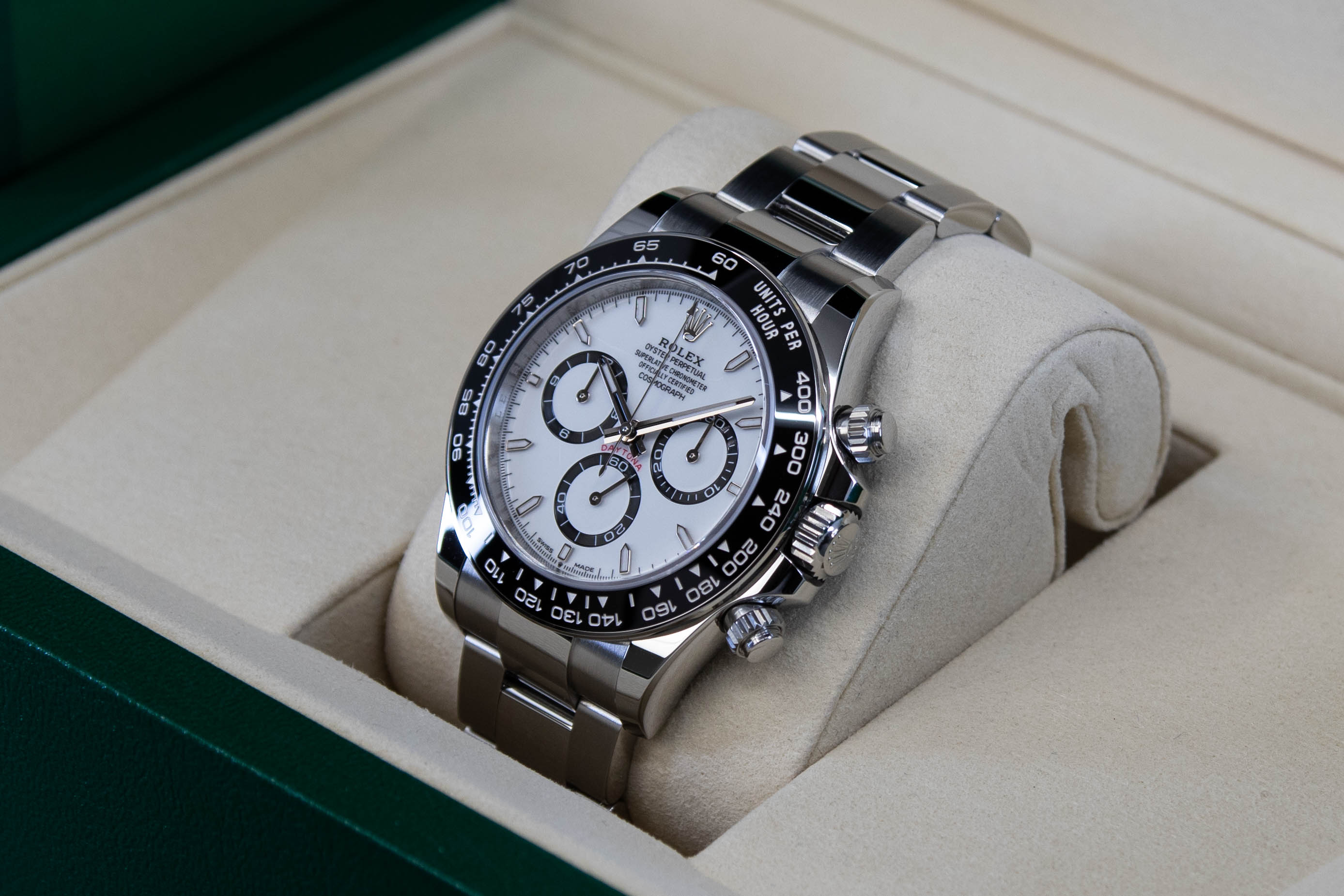 Daytona "Panda" 40mm Acier inoxydable neuf 10/2025 réf. 126500LN