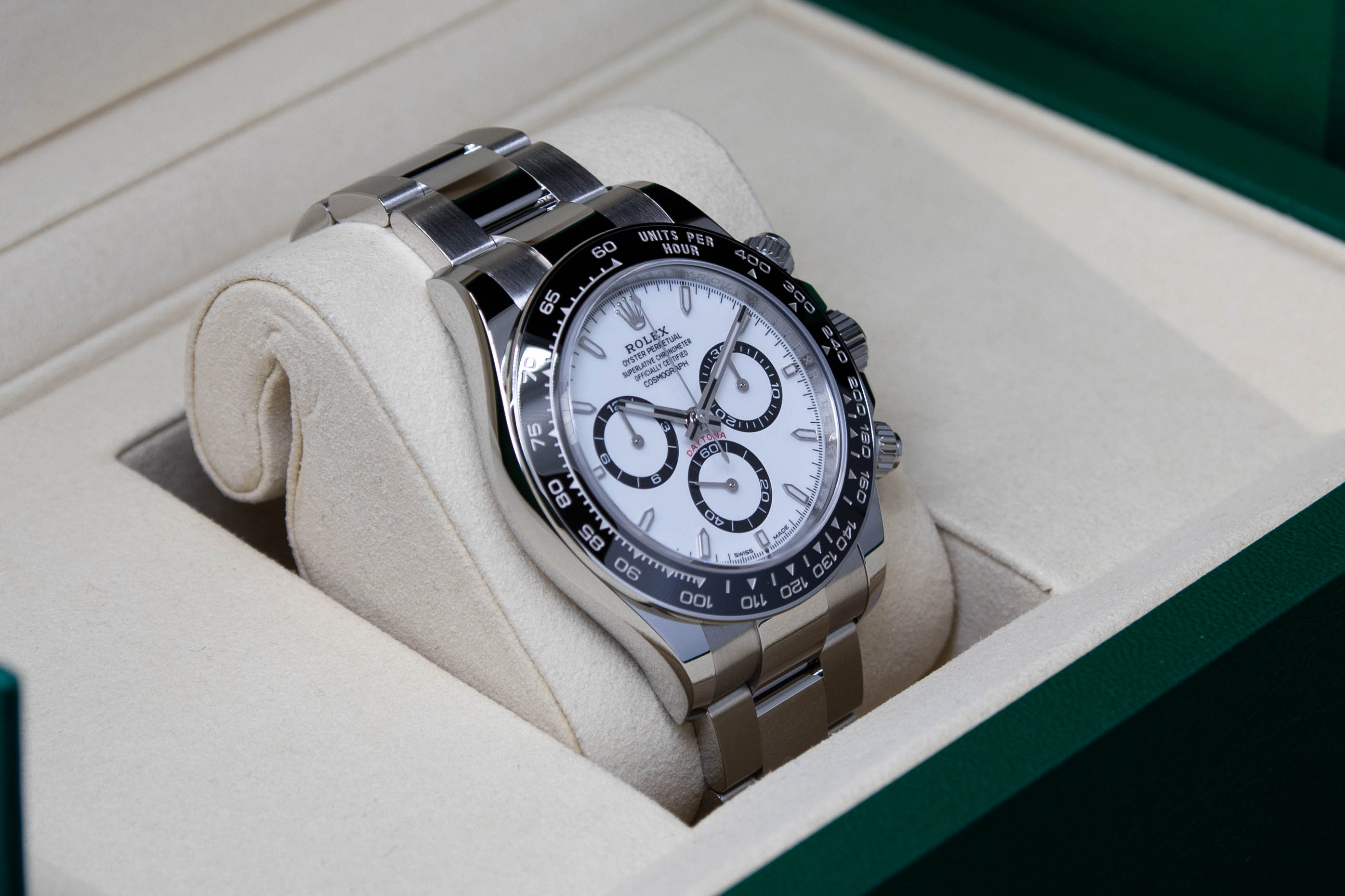 Daytona "Panda" 40mm Acier inoxydable neuf 10/2025 réf. 126500LN