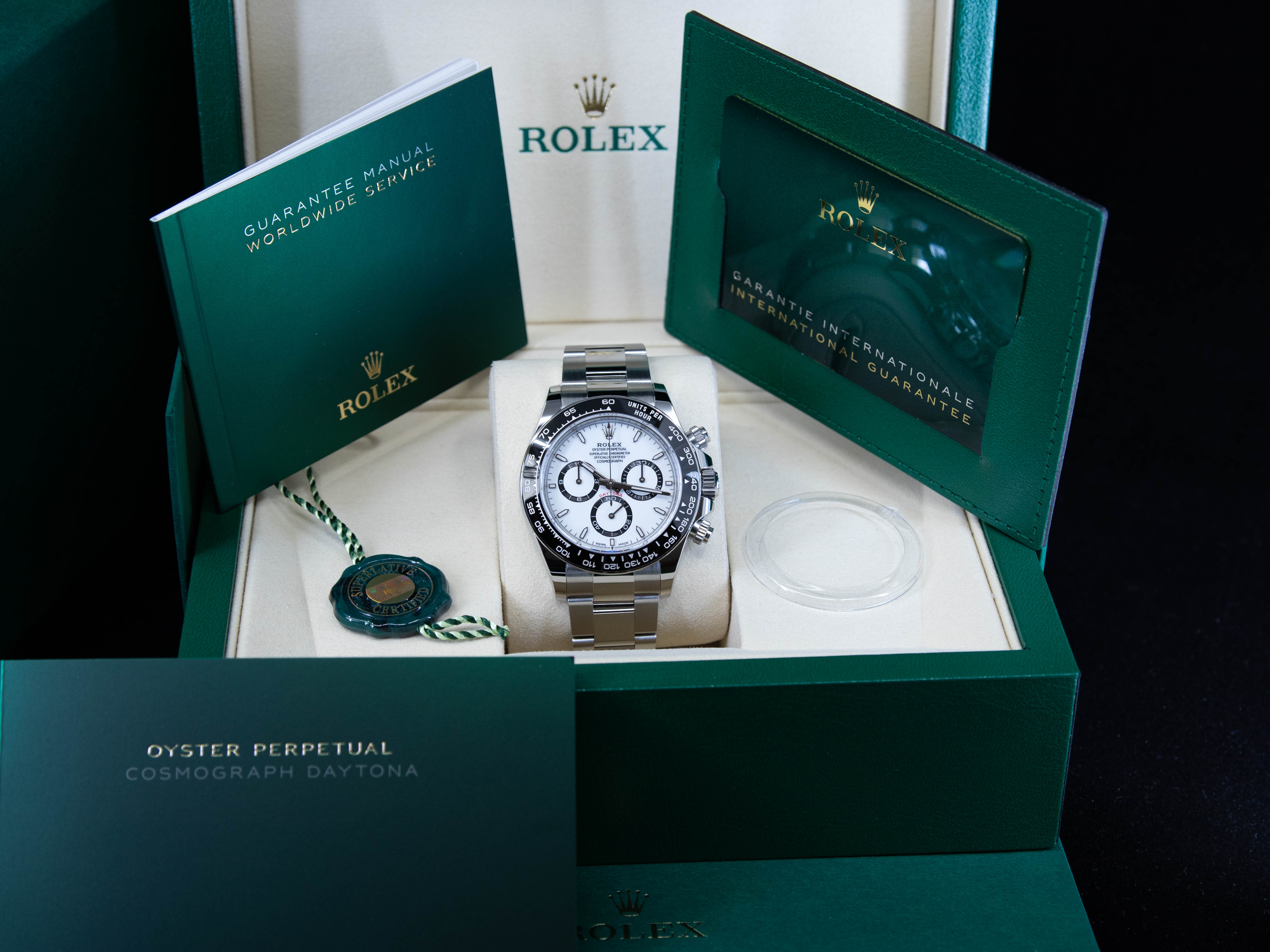 Daytona "Panda" 40mm Acier inoxydable neuf 10/2025 réf. 126500LN