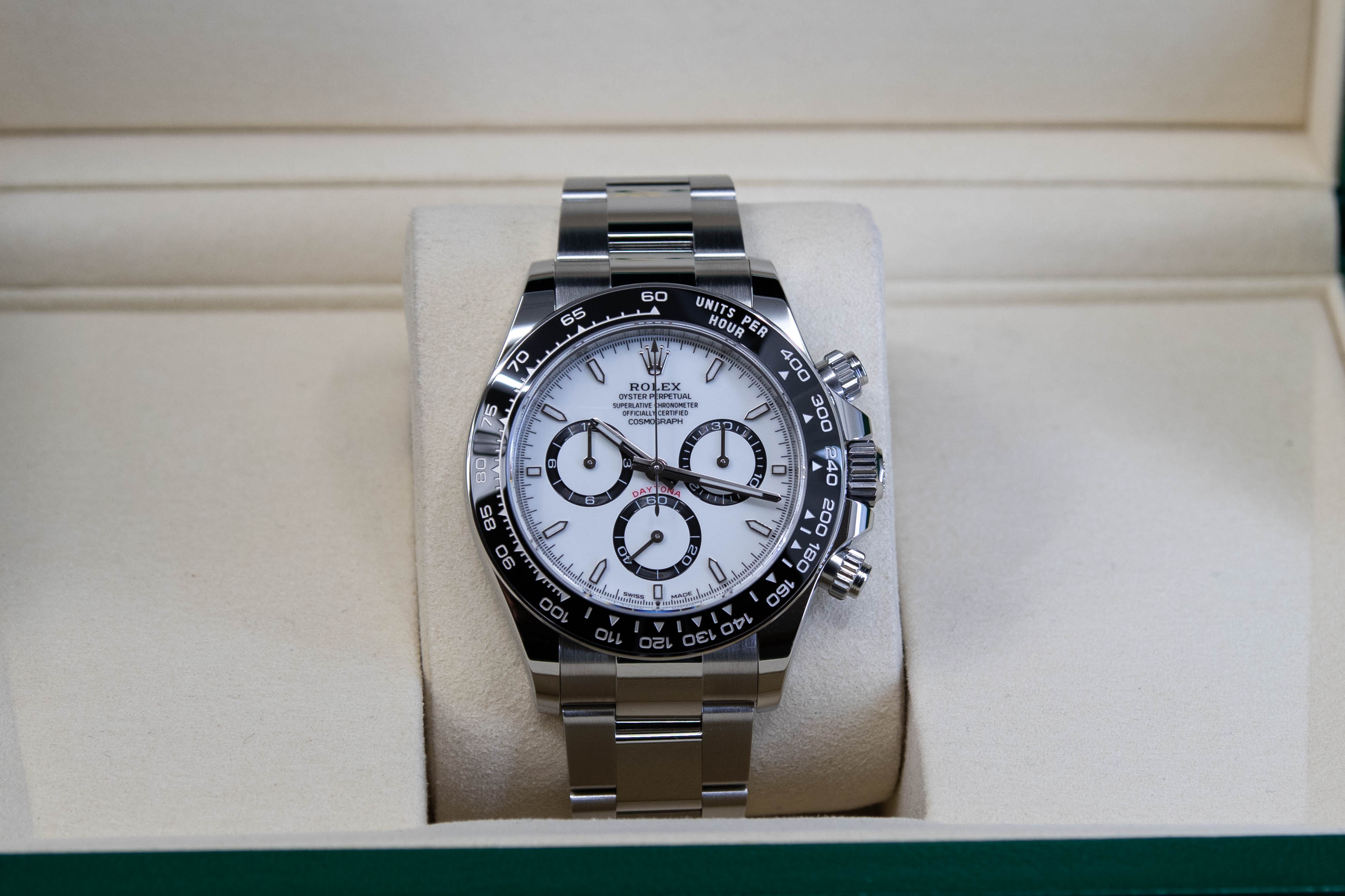 Daytona "Panda" 40mm Acier inoxydable neuf 10/2025 réf. 126500LN