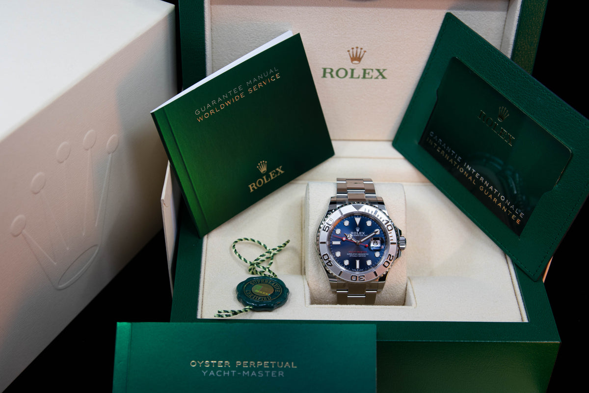 YACHT-MASTER 40 blue Dial 07/2022 ref.126622