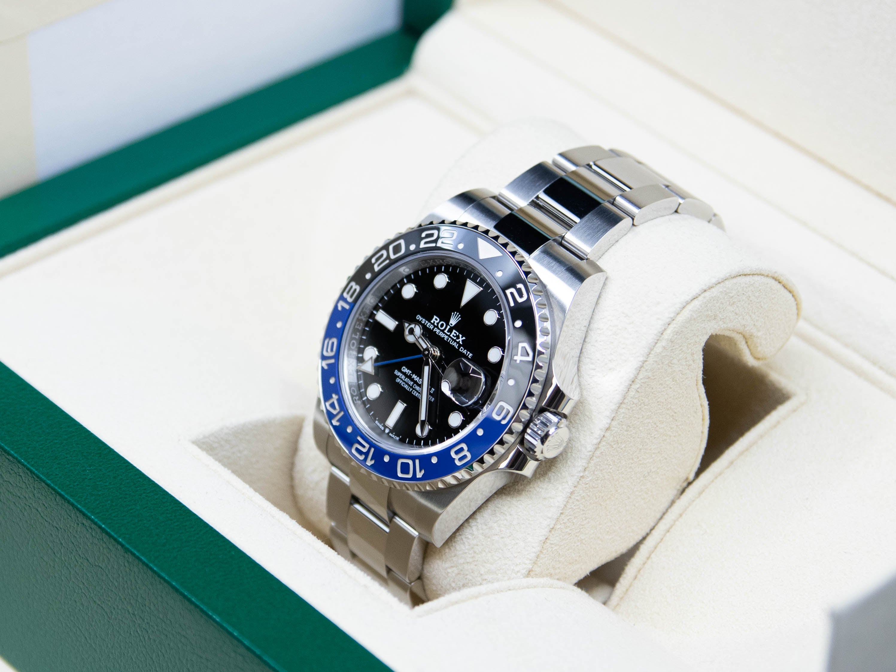 GMT Master II "Batman" 40mm Acier 12/2021 réf.126710BLNR