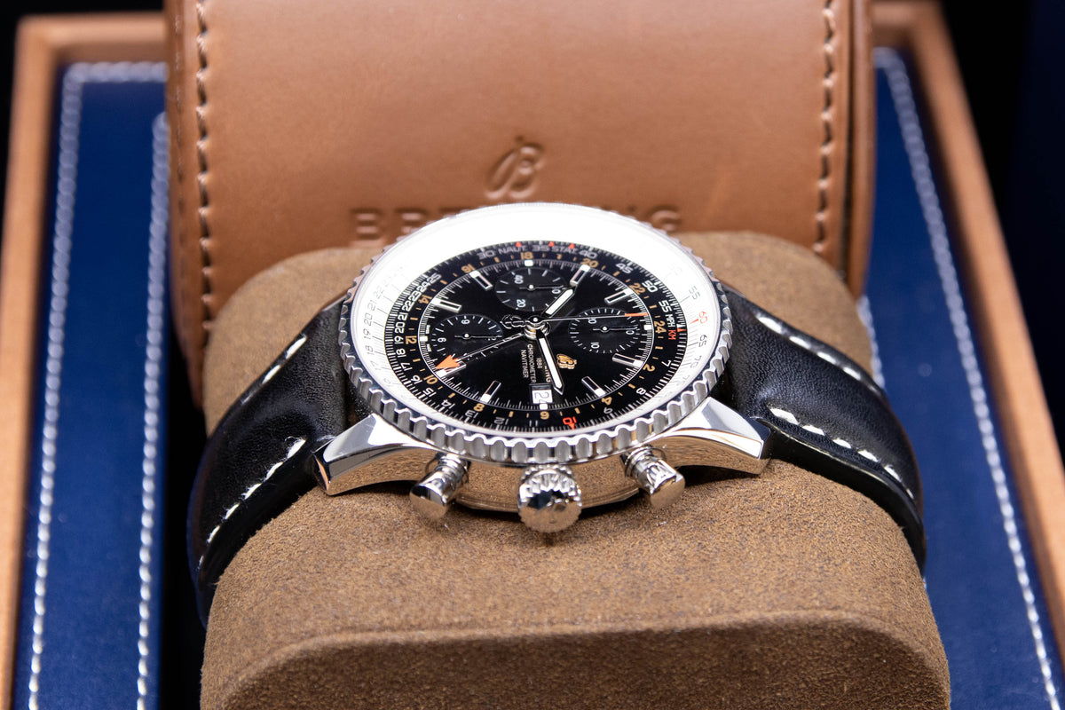 Navitimer Chronograph GMT 46MM ref.A24322121B2X1