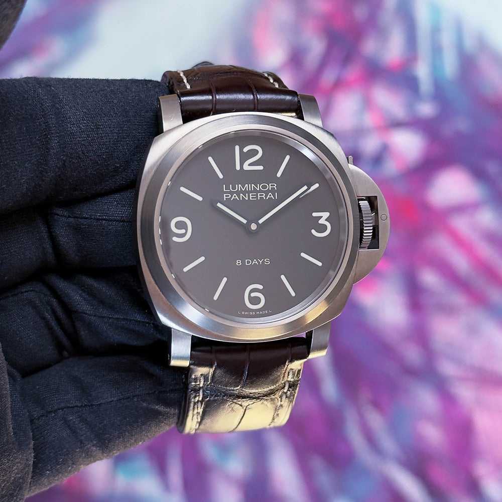 LUMINOR 8 DAYS TITANIUM – 44 MM – 01/2019 ref.PAM00562