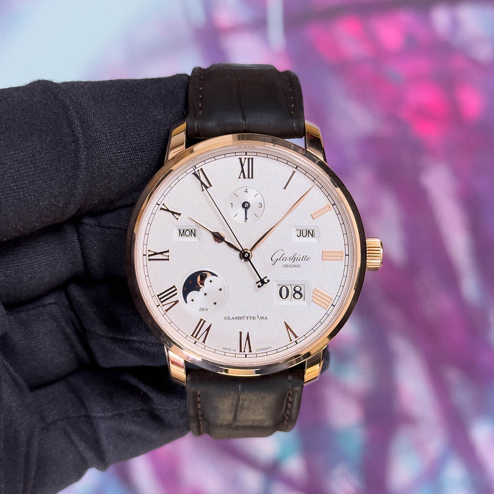 Original Senator Excellence Rose Gold Perpetual Calendar 04/2024