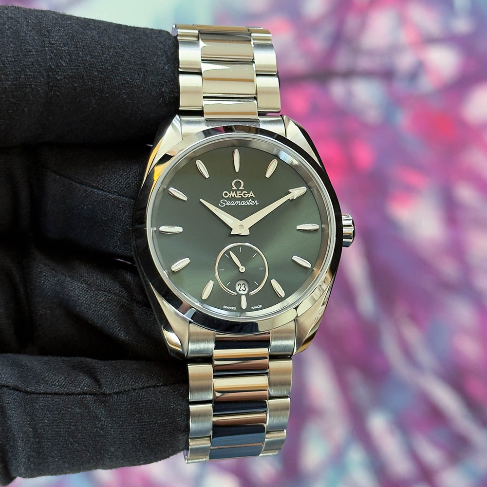 Seamaster Aqua Terra Petites Secondes Cadran Vert 05/2026 ref.220.10.38.20.10.001