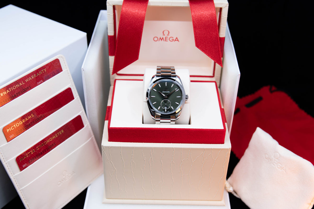 Seamaster Aqua Terra Petites Secondes Cadran Vert 05/2026 ref.220.10.38.20.10.001